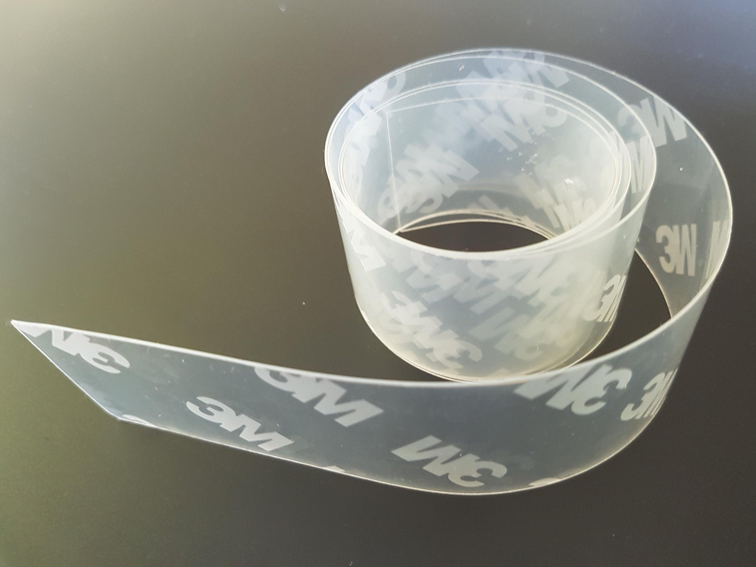 ThinsulateBike Protection Tape - 40mm x 1000mm roll of 8671HS Helicopter Tape - Strong Clear Bicycle Protection Film - made by 3M