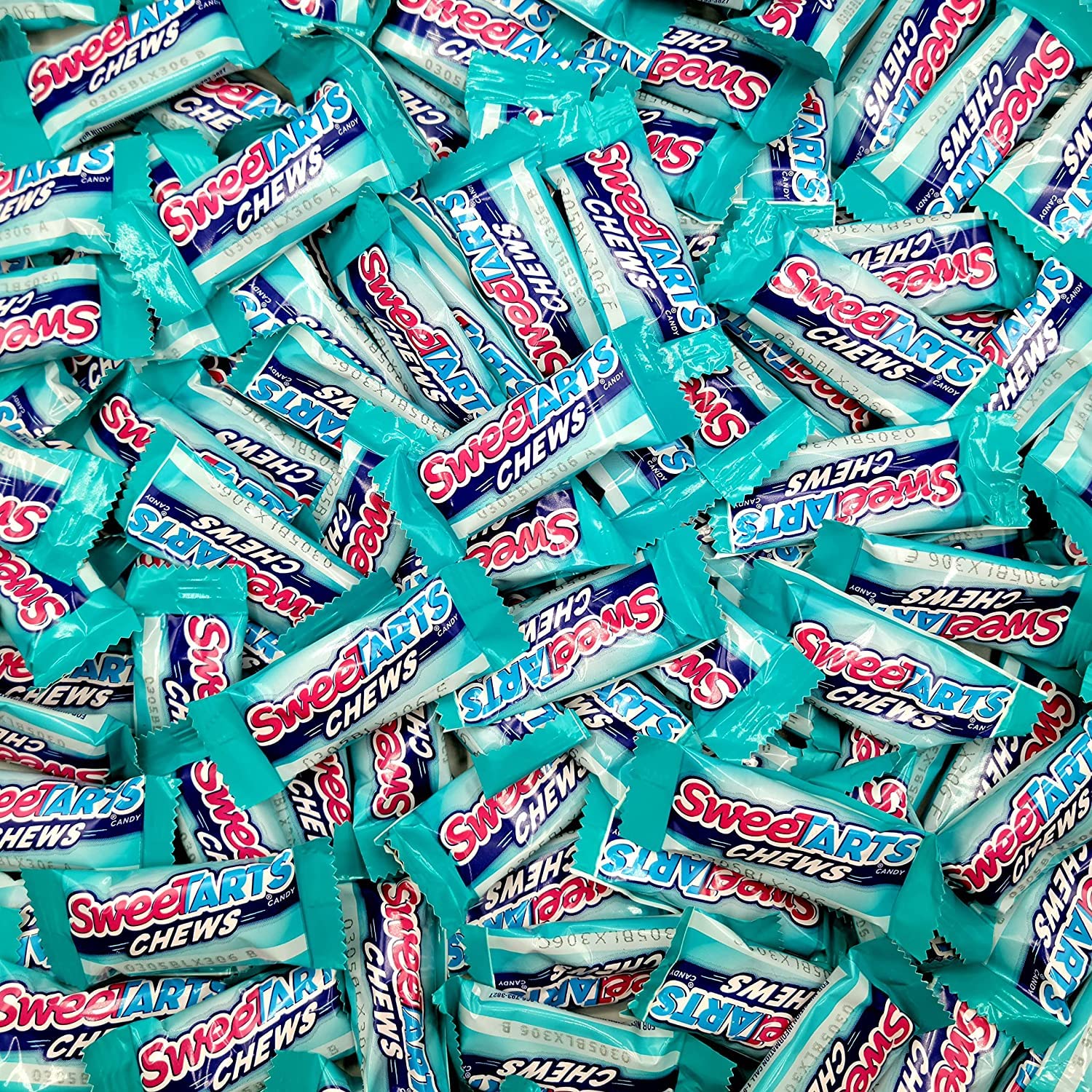 Sweetarts Chews Taffy Candy – Cherry Flavored - Tangy and Stretchy Snack Size – Individually Wrapped – Bulk Pack (1 Pound) : Grocery & Gourmet Food