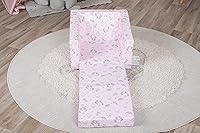 Vista 20 de Delsit Sofá infantil para niños pequeños – Sillón convertible de espuma 2 en 1 a tumbona, cómodo sillón abatible, sofá para niños, fabricado