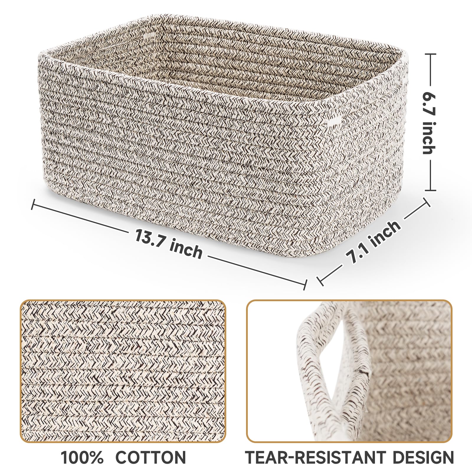 Paniers de rangement pour l'organisation de la maison