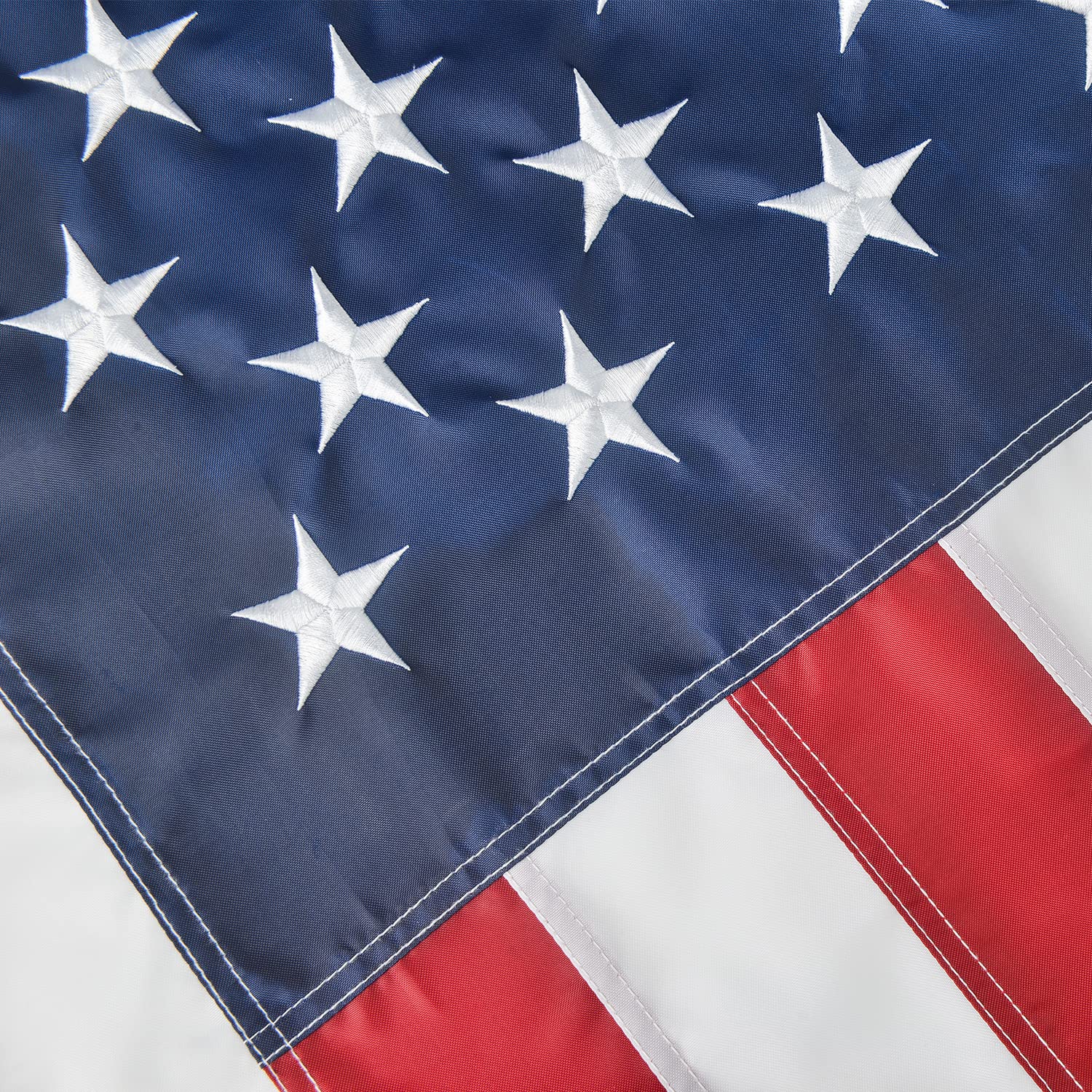 Drapeau Américain De 1,8 X 3 M, étoiles Brodées Cousues, œillets