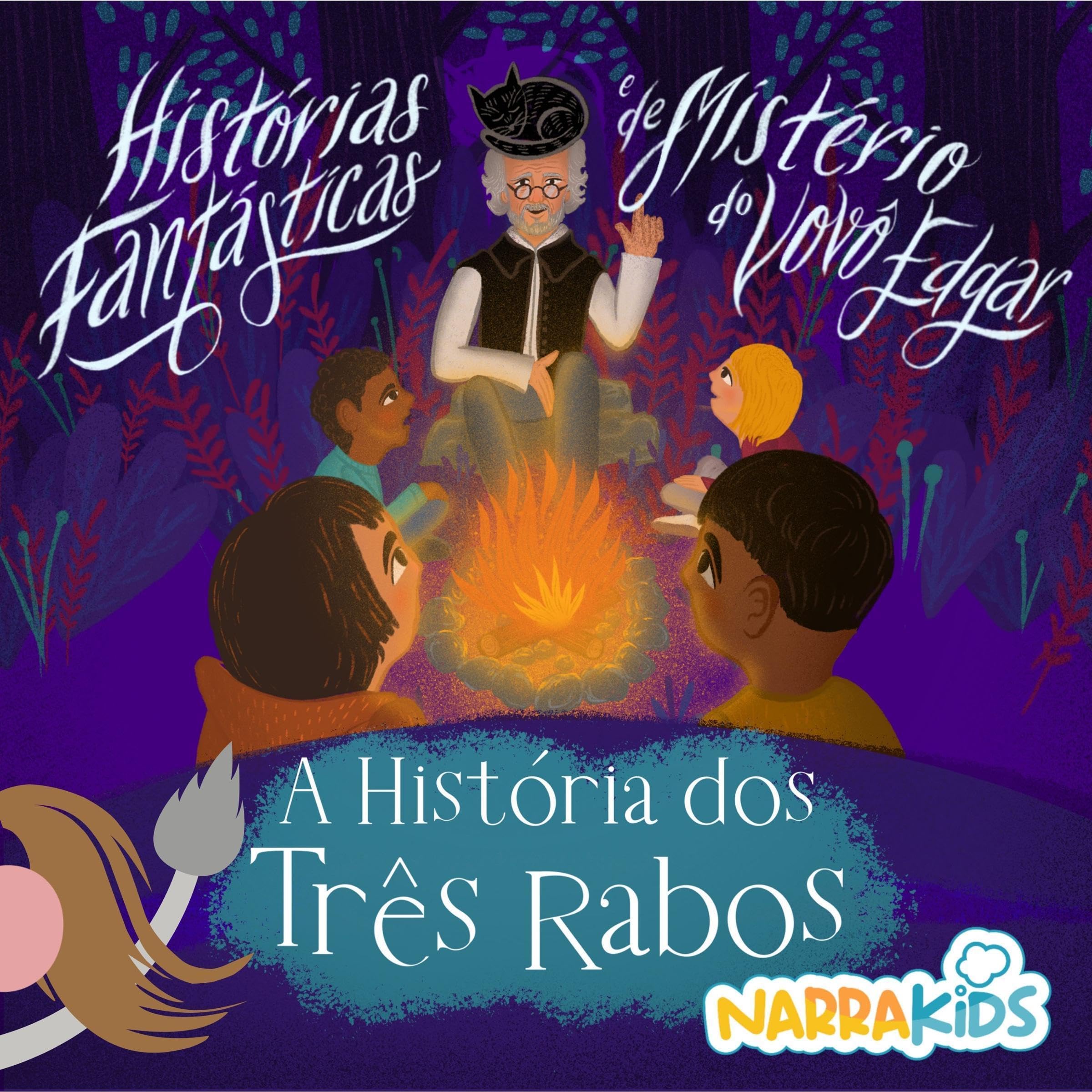 Cover art for A História dos Três Rabos - Mistérios para Crianças