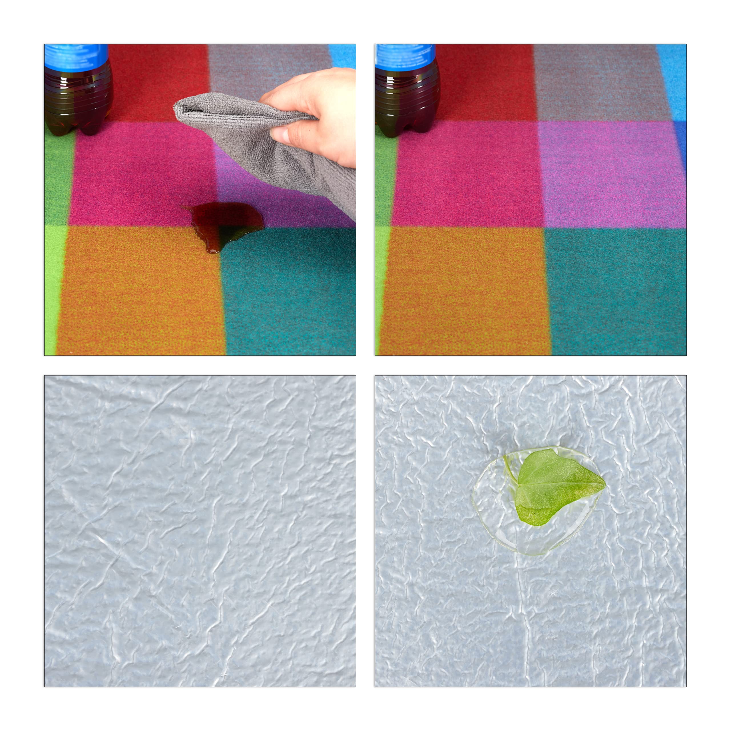 Relaxdays Coperta da Picnic XXL Impermeabile Rivestito Alluminio Isolante 200x200