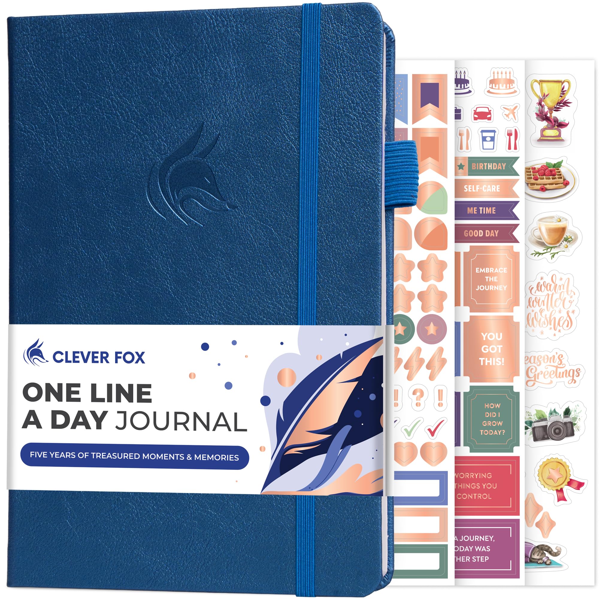 Clever Fox One Line A Day Journal