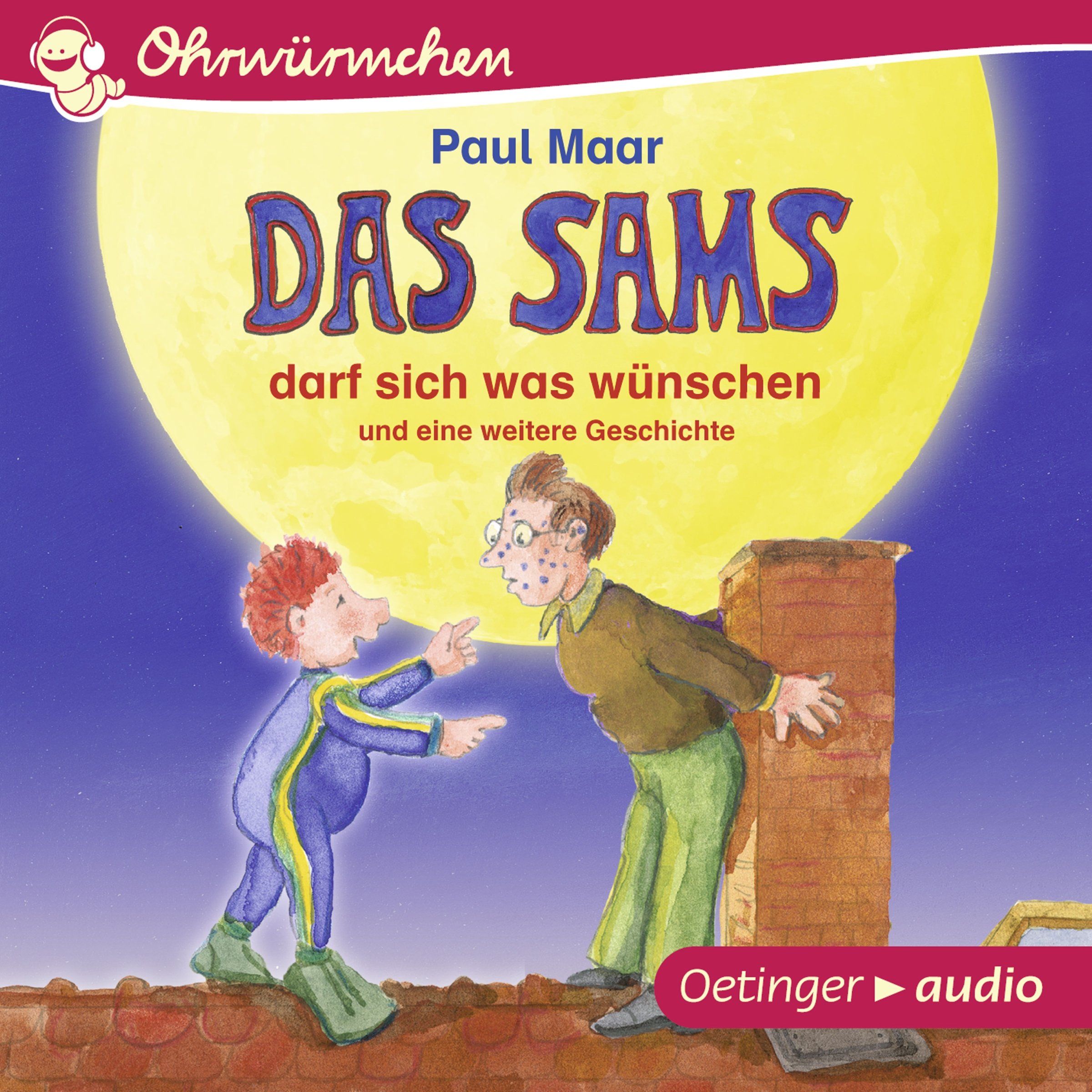 Cover art for Das Sams darf sich was wünschen und eine weitere Geschichte