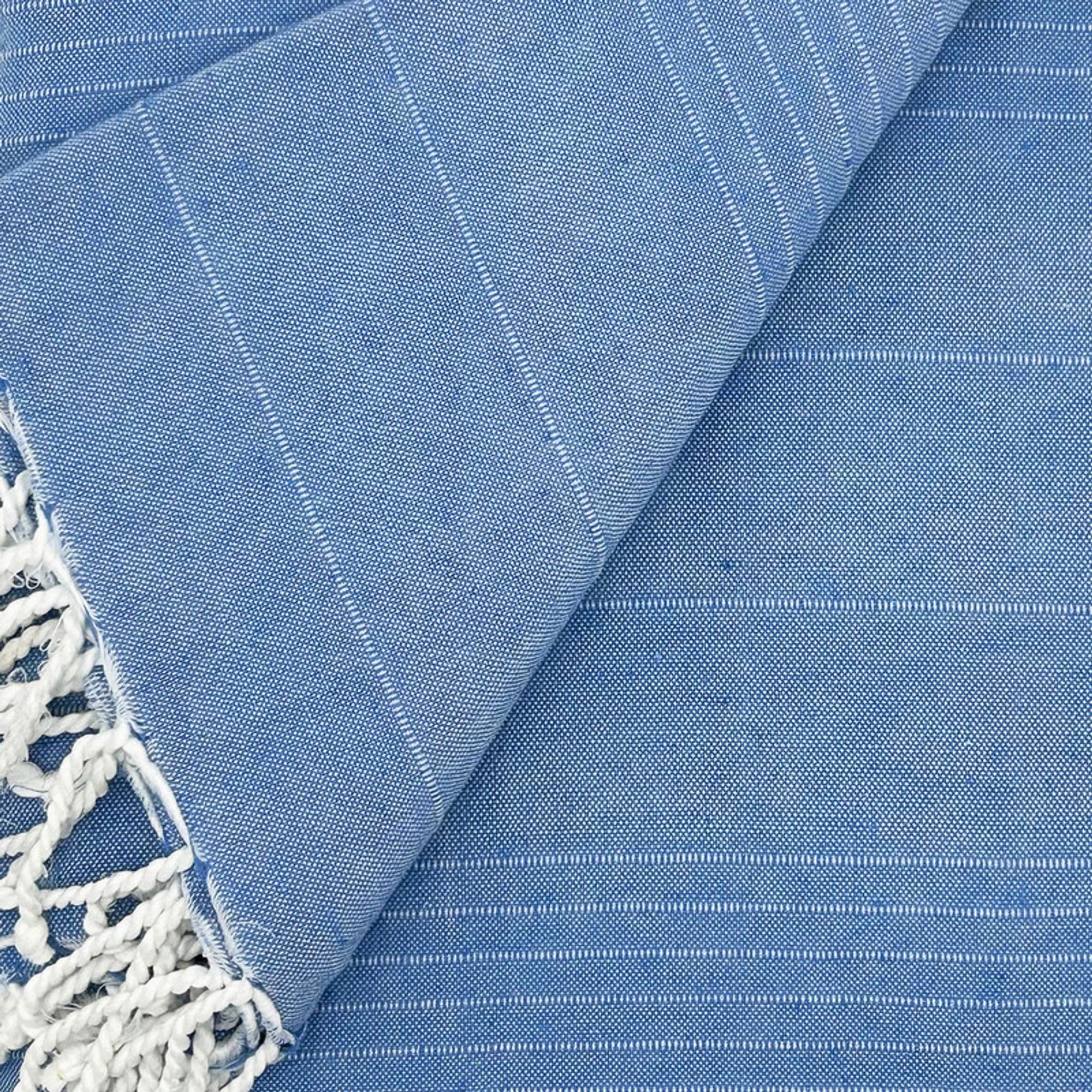 ECOMMERC3 | Foulard Multiusos Tamaño 300X260 Tanto para Sofá o Cama - Colcha Multiusos Color Azul Cubrecama Decorativas para Sofá, Cama - Jarapa Sofá o Cama Protector Ligero y Elegante
