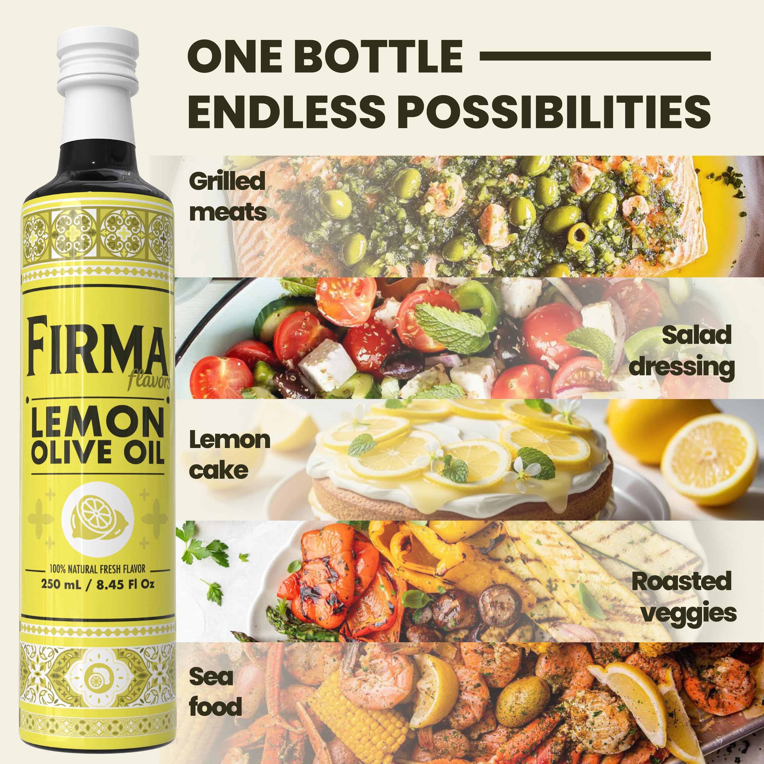 Amazon.com : Firma Co-Crushed Lemons with Extra Virgin Olive Oil