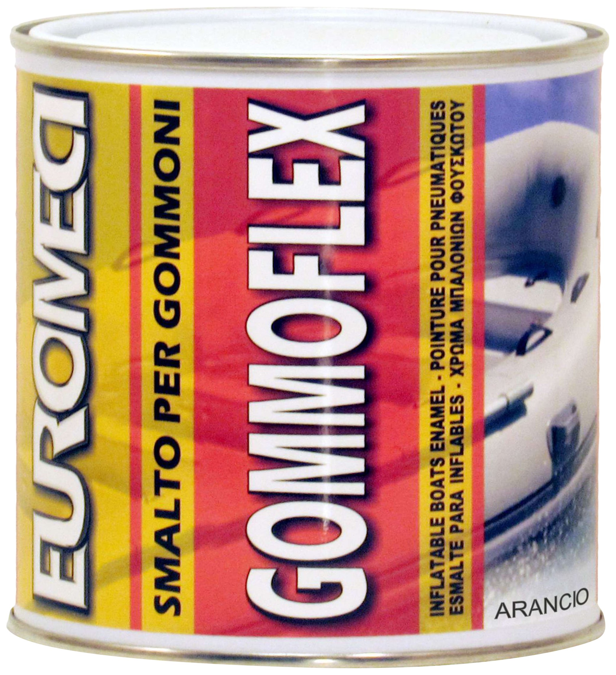 Gommoflex, Smalto per Gommoni, Arancio, 750 ml