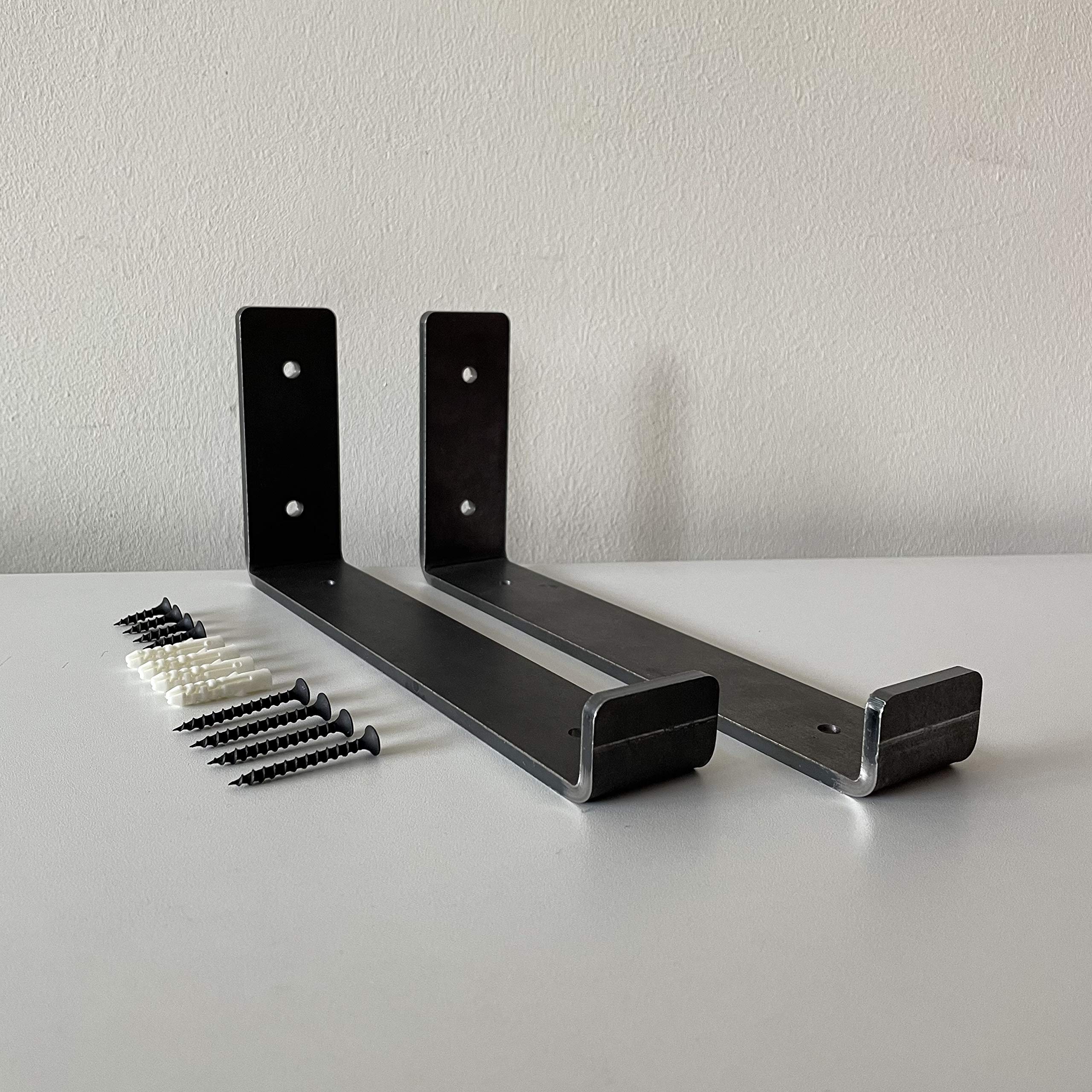 Buy 2 x Heavy Duty Shelf Brackets for Scaffold Board Shelving Durable