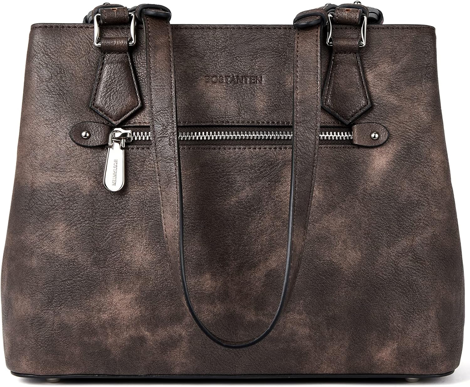 BOSTANTEN Women Handbag Leather Shoulder Bags Soft Designer Top Handle Purse