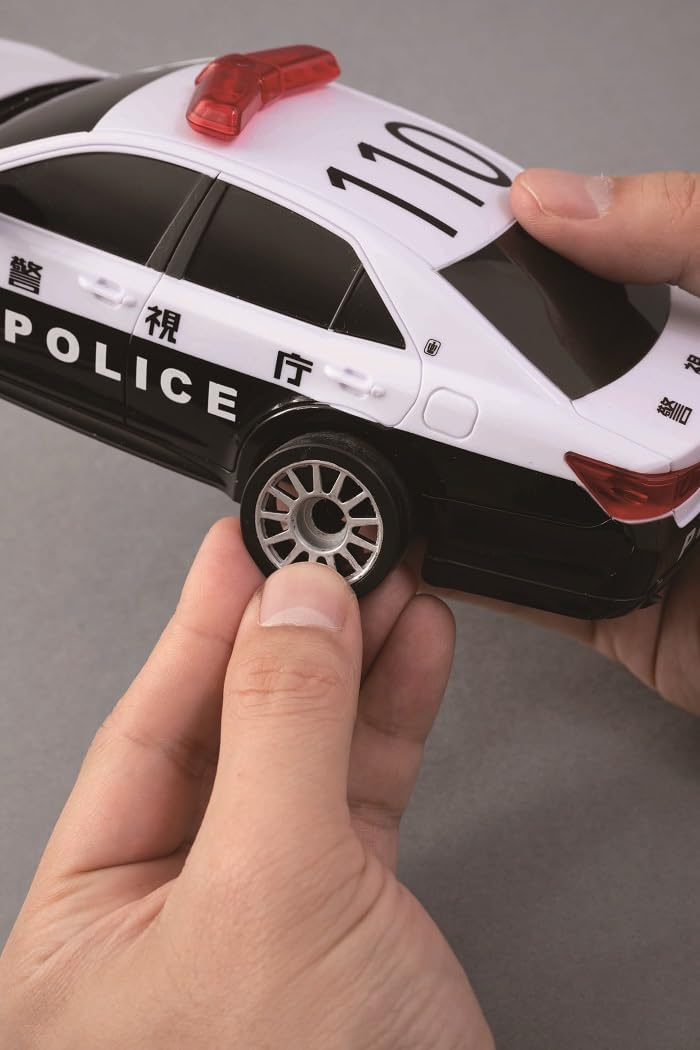 Jozen Drift Drive 1/24 Полицейская машина Toyota Crown JRVC106-WH, фото 4