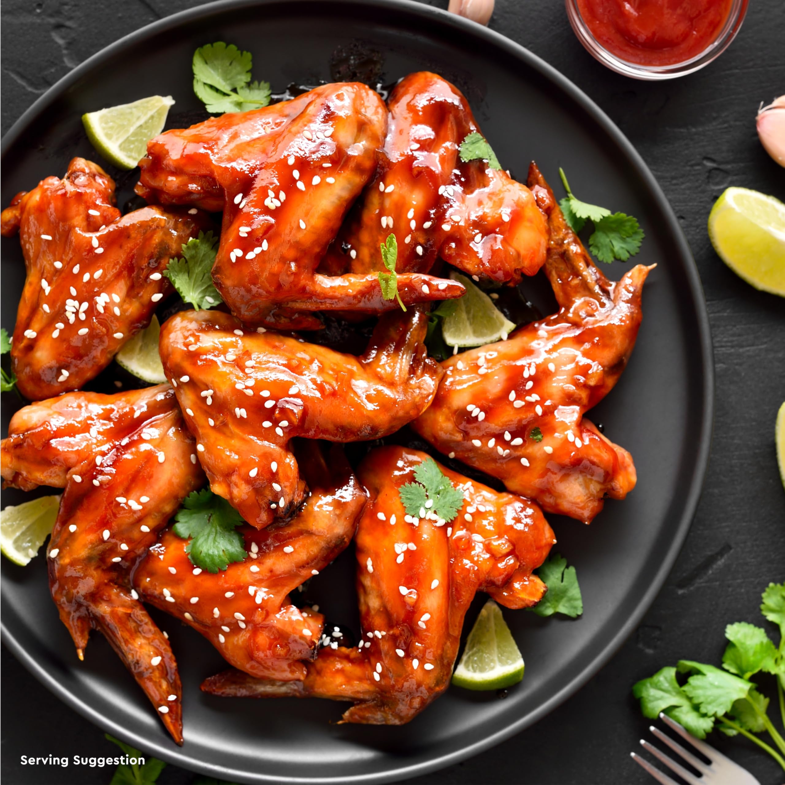 Just Bare All Natural Fresh Chicken Whole Wings Antibiotic Free Bone-In 1 375 LB — view 2