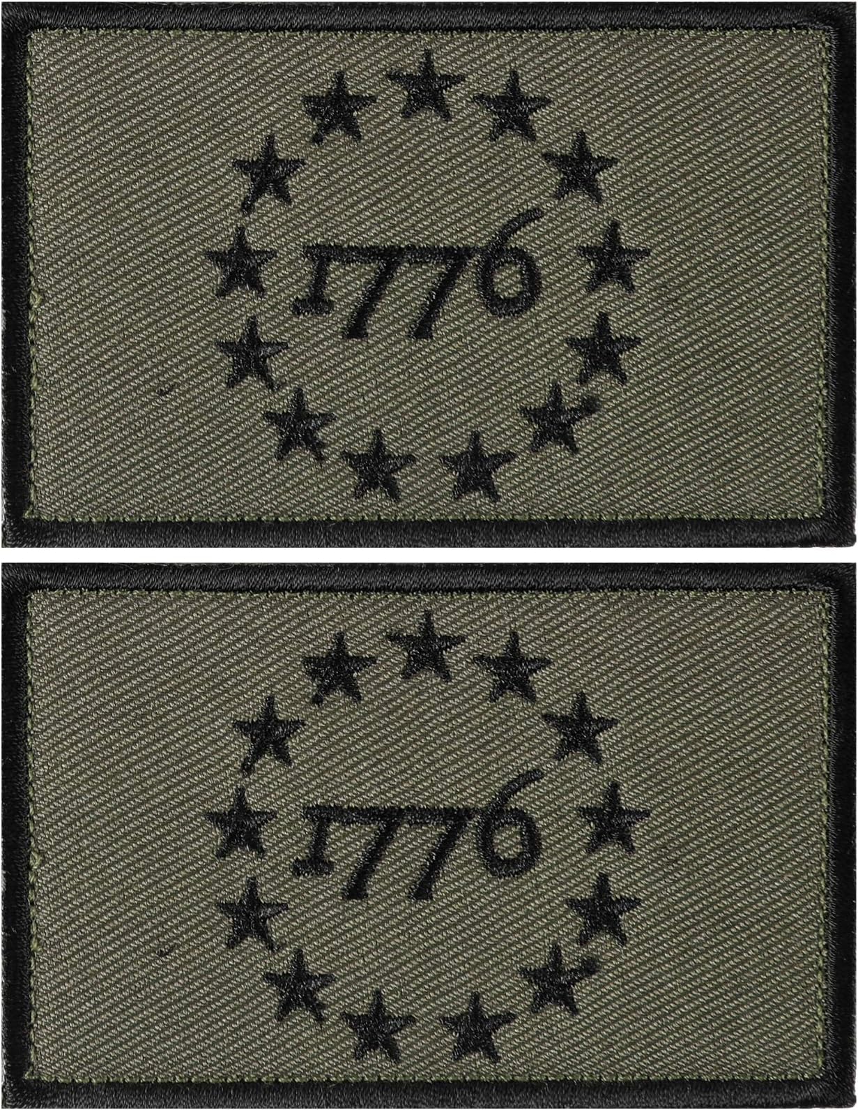 Amazon.com: 1776 American Independence Emblem Tactical USA Morale ...