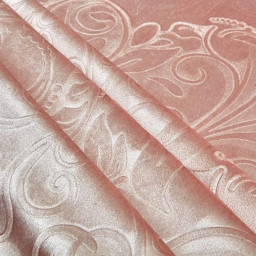 Miniatura 7 de Embossed desplazamiento de terciopelo Borgoña Tela Por El Patio