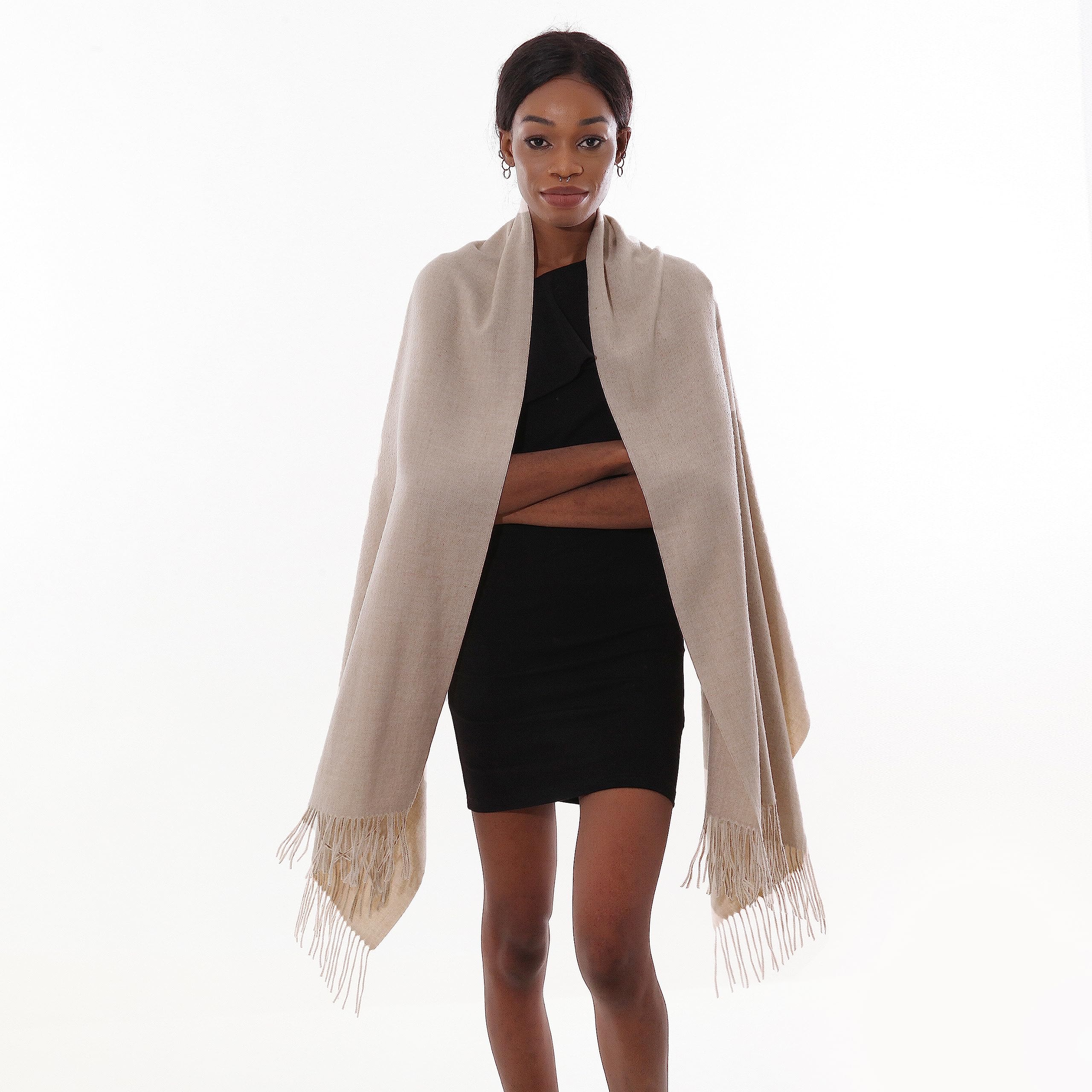 Sciarpa Pashmina Donna Invernale Scialle Sciarpe Elegante Cerimonia Grande Stole Foulard Scialle da Abito Sera