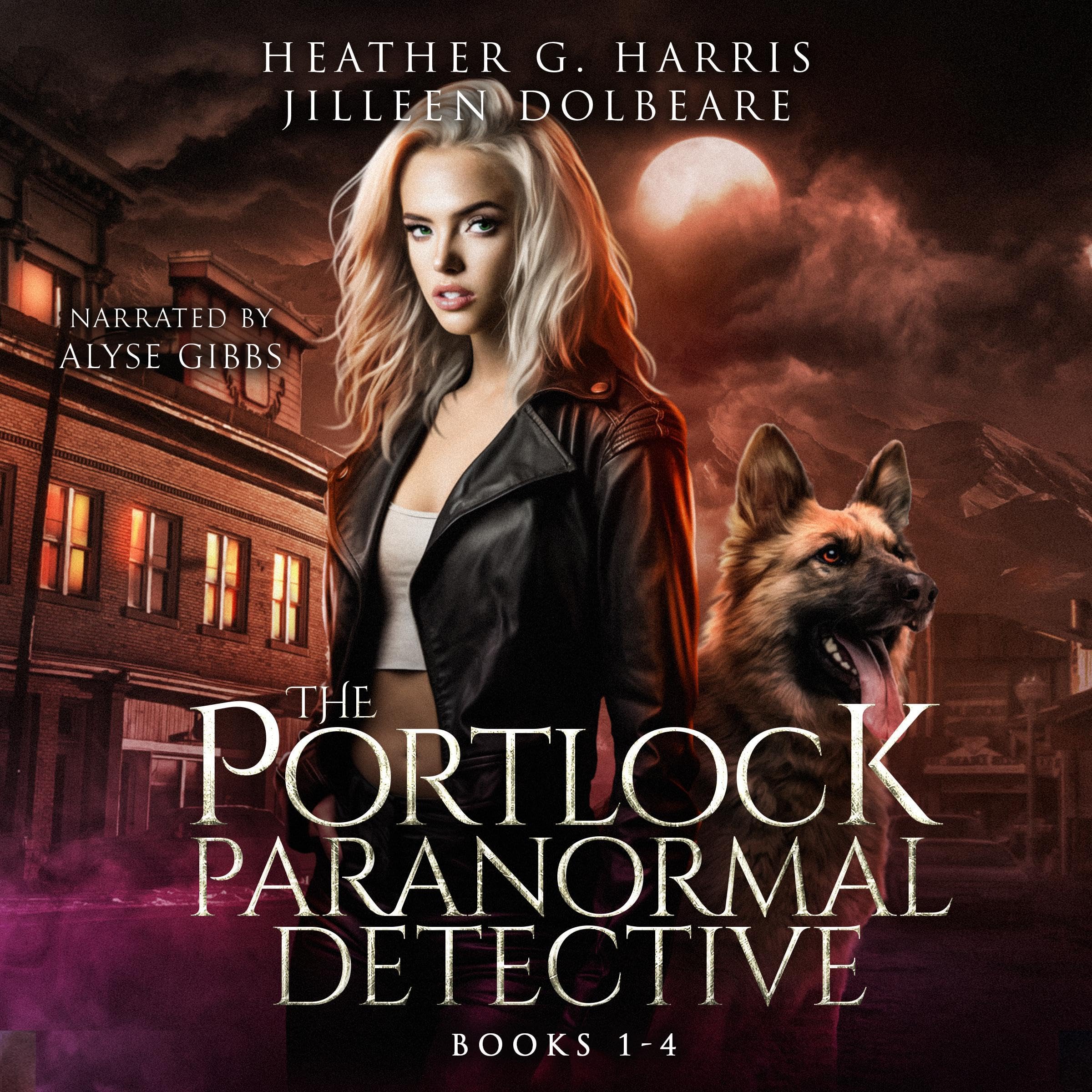 Cover art for The Portlock Paranormal Detective Series Box Set, Books 1-4