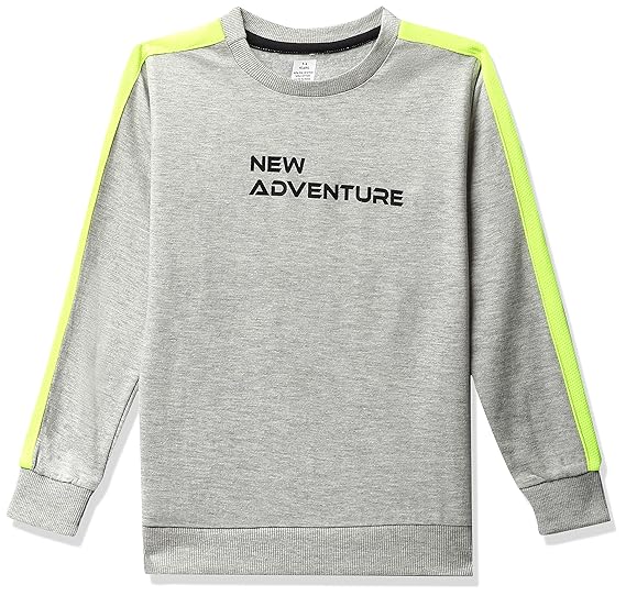 Fusefit PCF Adventure Club Sweatshirt,Anthra,11-12