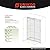 UKD01 56 to 60 in. W x 76 in. H Double Sliding Frameless Shower Doors - Stainless Steel 3/8" (10mm) Certified Tempered Glass 60x76-CH
