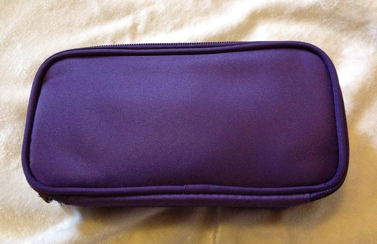 Essential Oil Travel Bag (Purple) w/Double Zipper and