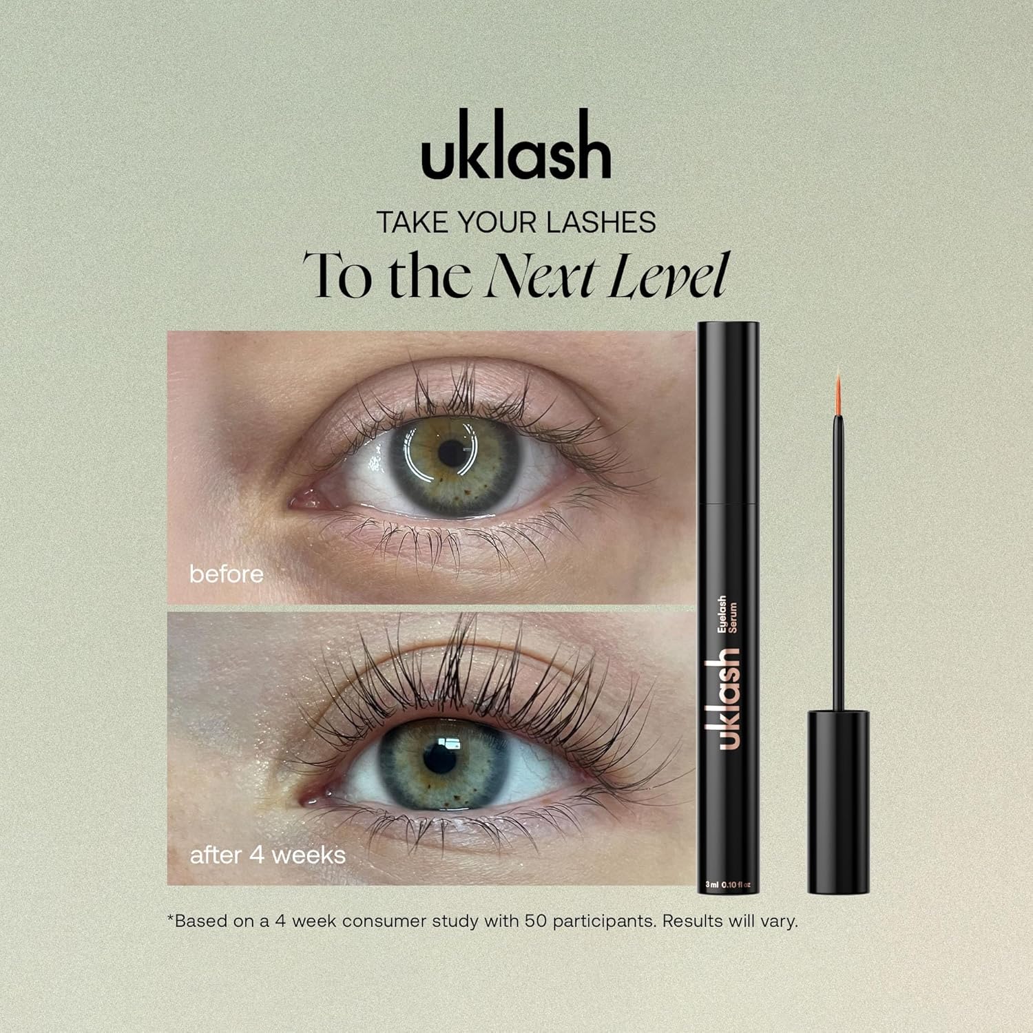 UKLASH Eyelash Growth Serum - #1 Rated Lash Serum for Longer, Fuller Lashes - Formula for Naturally Longer Lashes and Extensions - Vegan & Cruelty-free - Image 2