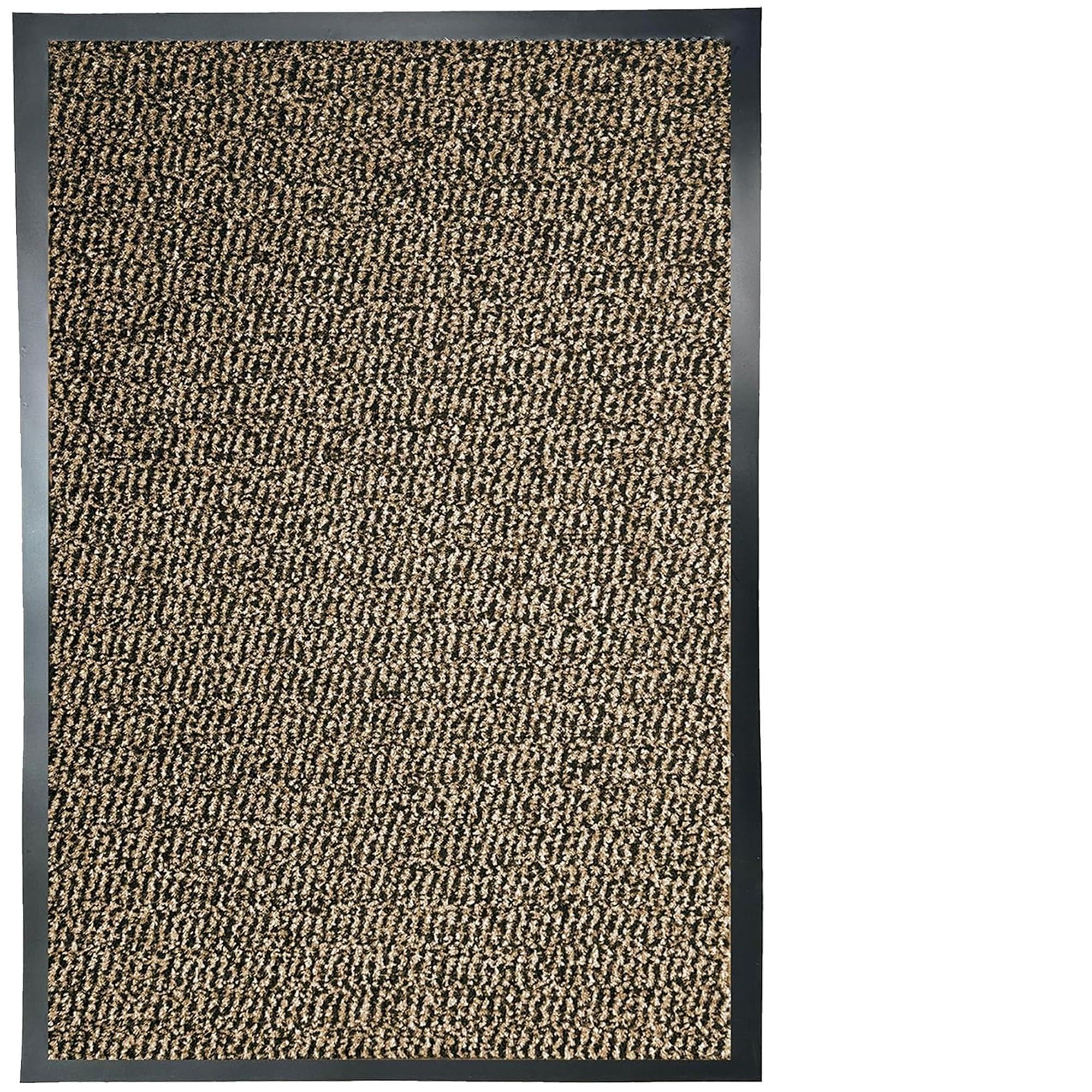 Door Mats Indoor 80cm x 120cm Brown, Washable indoor Outdoor Rugs Matts, Heavy Duty Non-slip Entrance Mat, Super Absorbent Front Door Mat Kitchen Hallway Bath Barrier Rugs (Brown, 80 x 120 cm) โ image 1