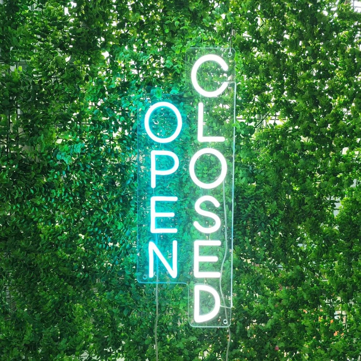 Amazon.com : Vertical Open/Closed Neon Sign 2 in 1 LARGE Size 24