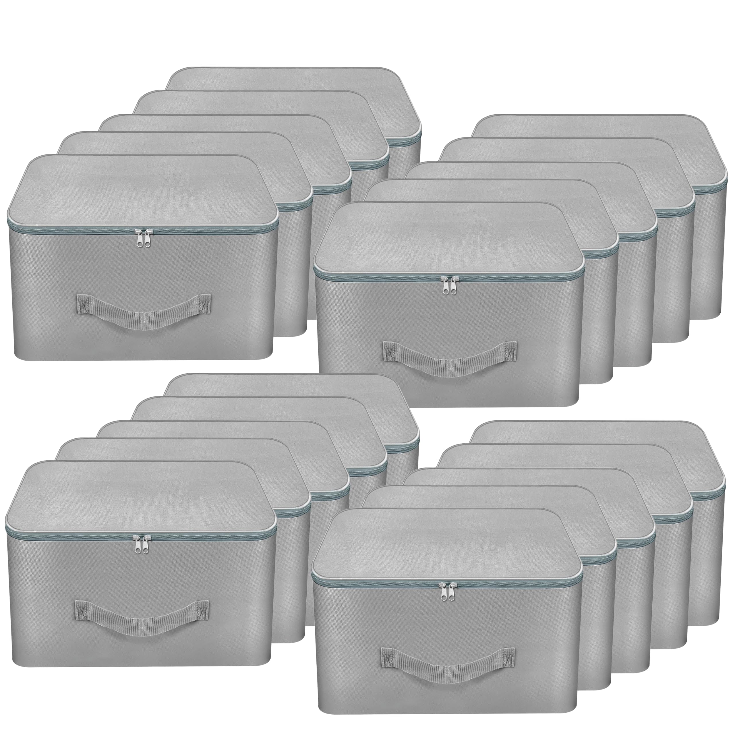 Storite 20 Pack Nylon Wardrobe Bag Underbed Cloth Storage Organizer