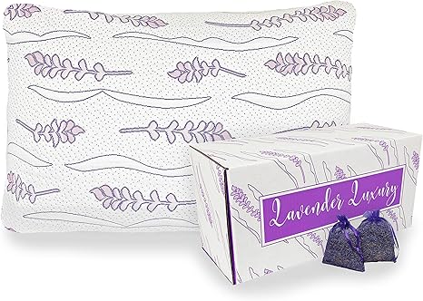 memory foam lavender pillow
