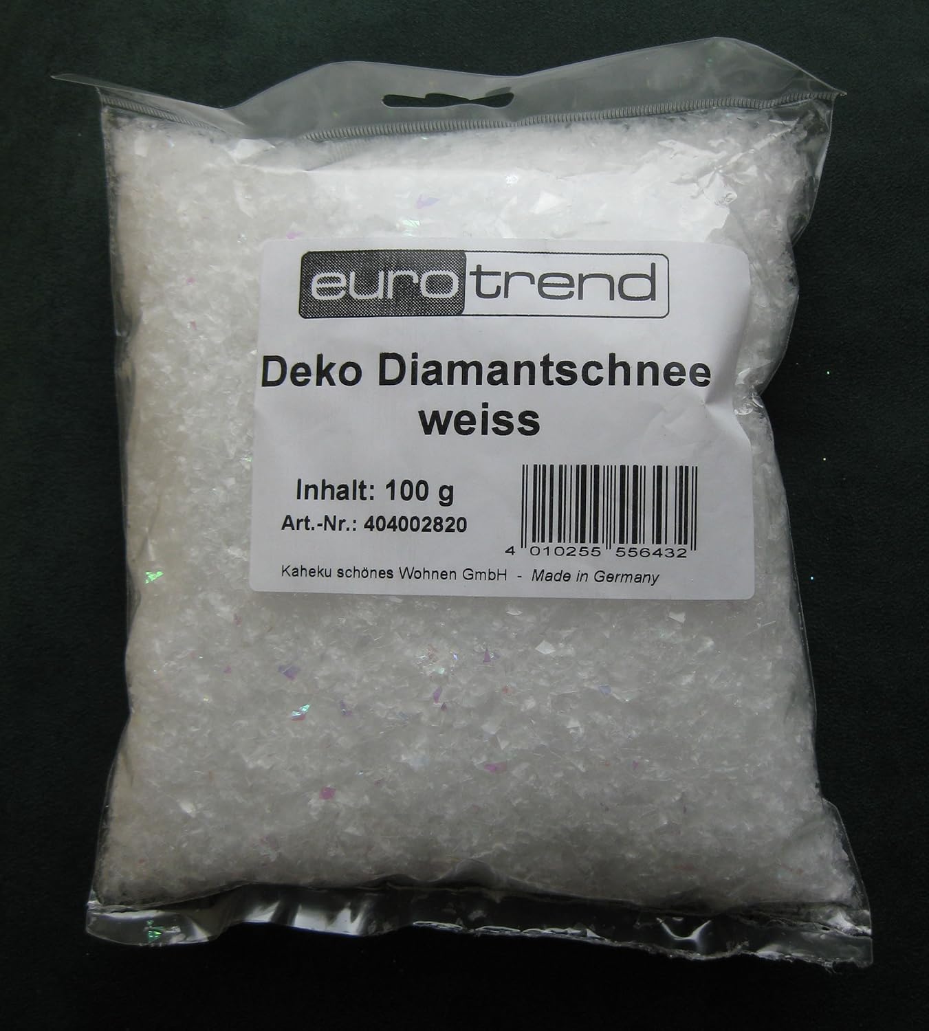 Out Of The Blue Dekoschnee 85g - Weißer Kunstschnee Für Winterdekoration