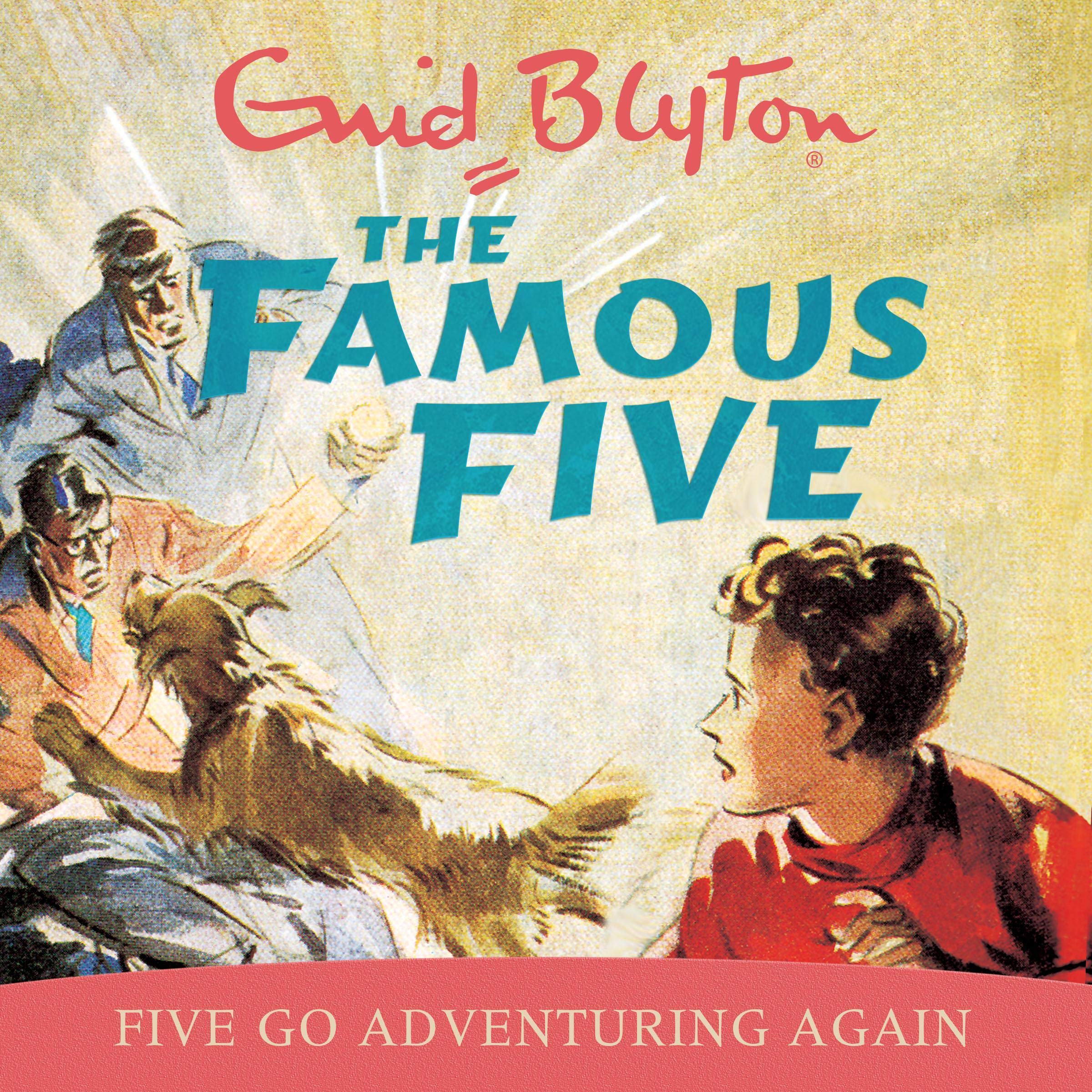 Cover art for Five Go Adventuring Again