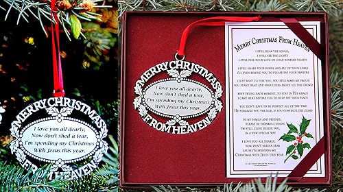 Miniatura 2 de Decoración Feliz Navidad del cielo.