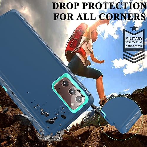 Miniatura 4 de YmhxcY Note 20 - Funda con película de TPU flexible autorreparable (paquete de 2) y película protectora de pantalla para lente de cámara (paquete de