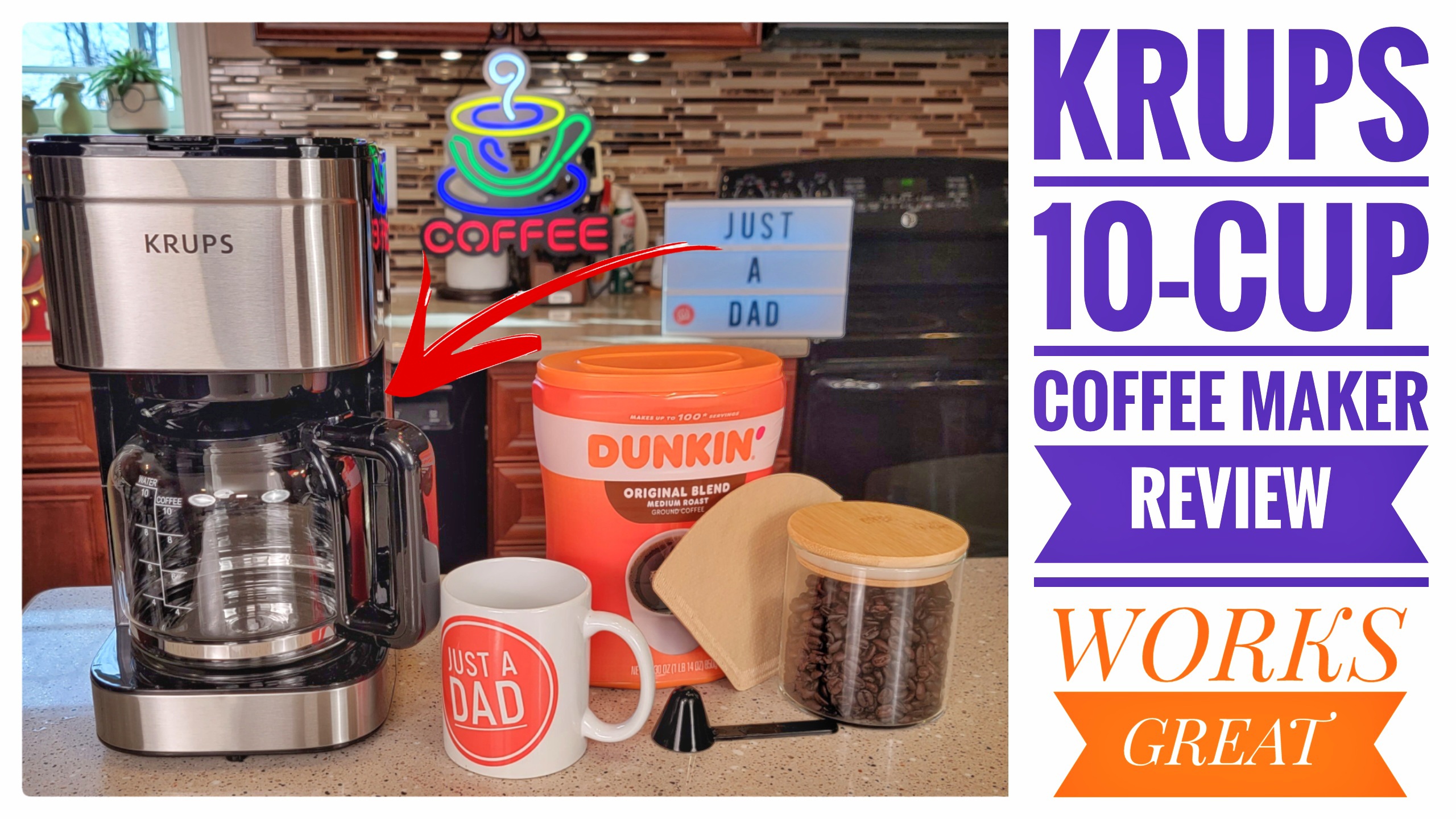 KRUPS KT600 コーヒーメーカー 10杯分 Amazon.com: KRUPS Coffee Maker 10 Cups Simply Brew Stainless Steel
