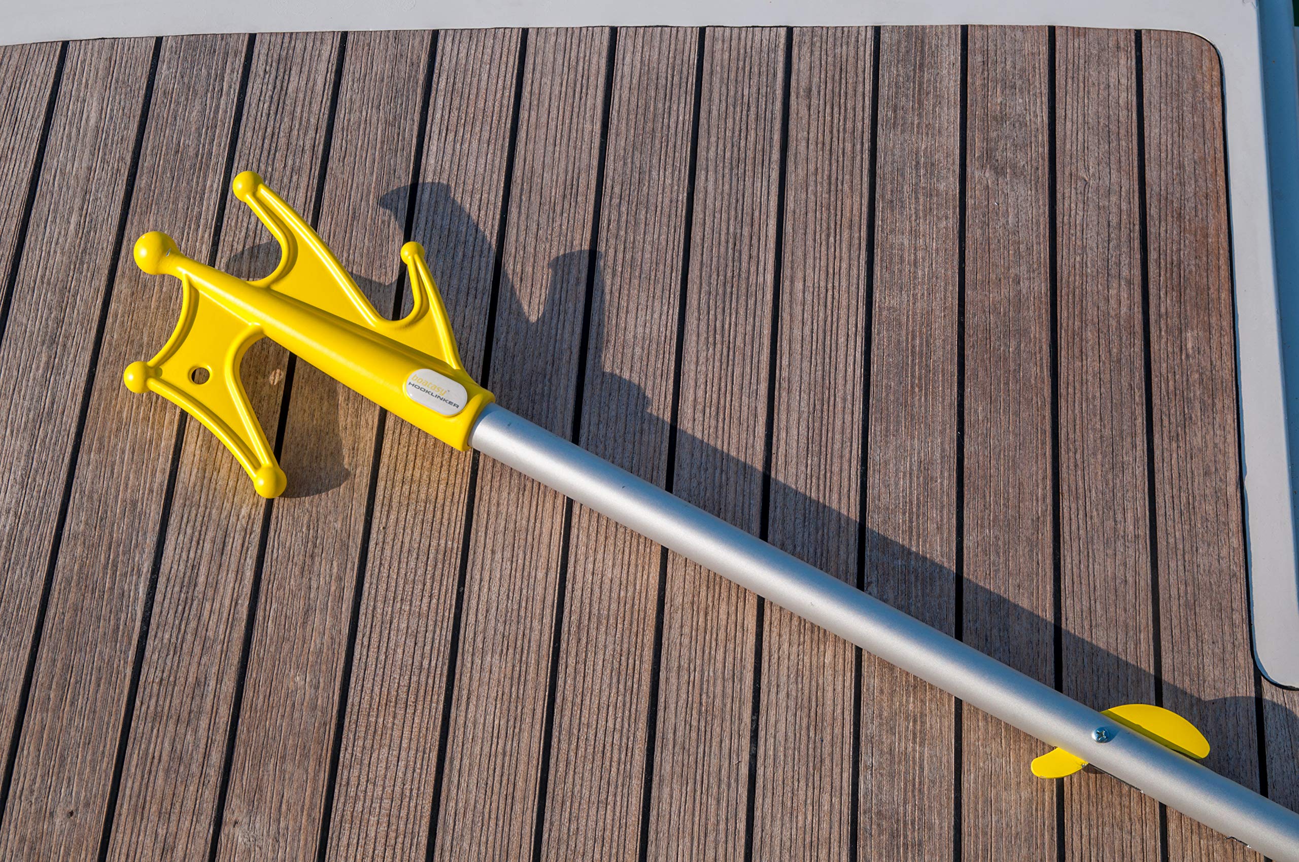 Dockhook estándar. Bichero Telescópico 220 cm on Bloqueo de Resorte | Amarre Fácil y Seguro Desde Bordo