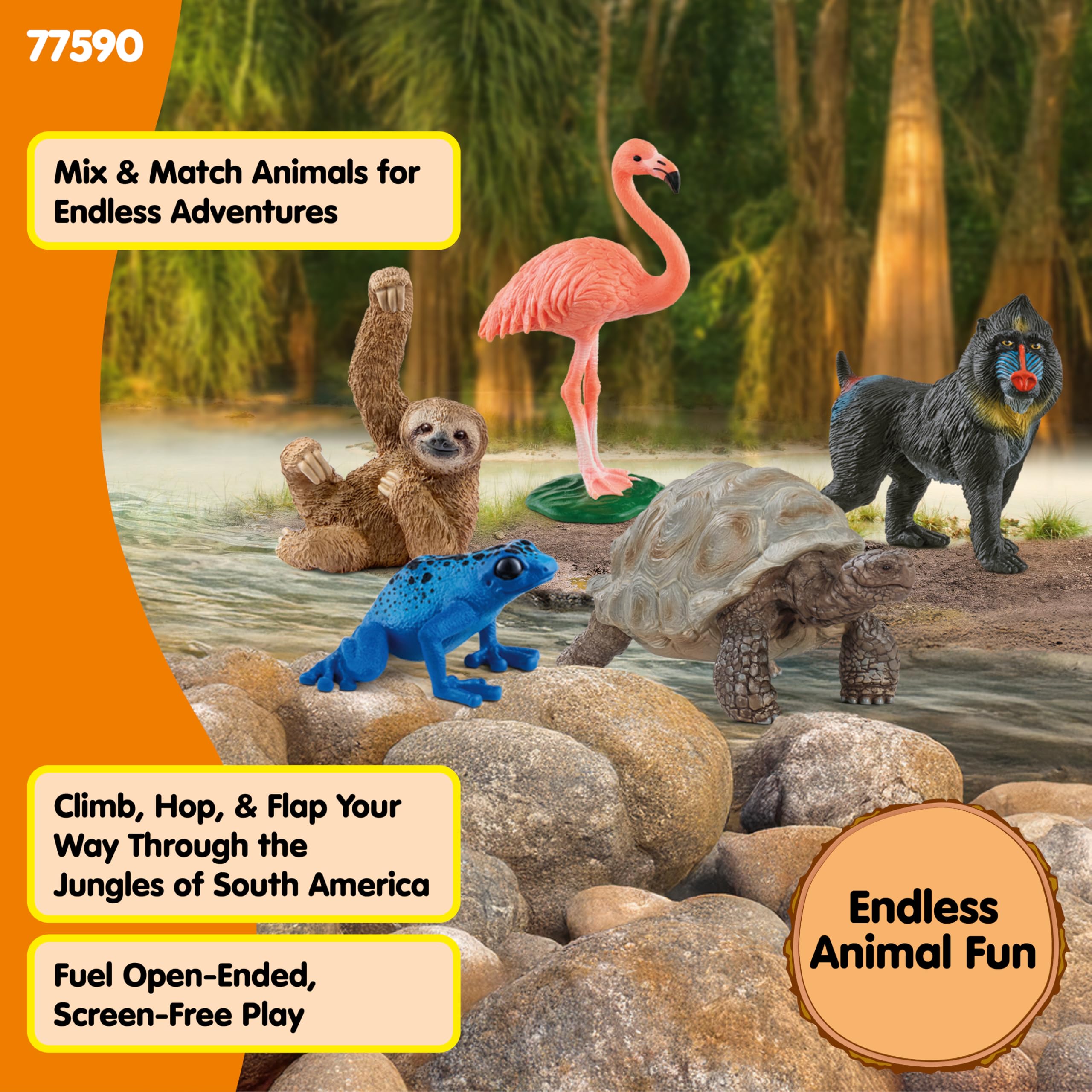 Amazon.co.jp: Schleich Wild Life - エキゾチックアニマル