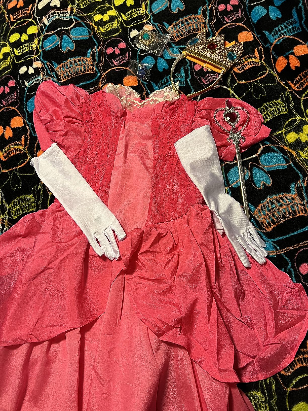 7/mo Finance ICECUTE Princess Peach Dresses for Girls???Princess peach