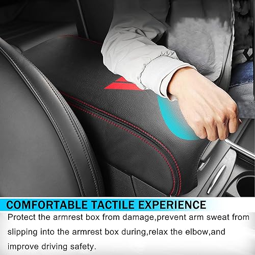 Miniatura 10 de YOSRTER Accesorios para Dodge Charger 2011-2019 2020 2021 2022 2023 Chrysler 300 2015-2022 funda para reposabrazos de consola central, caja