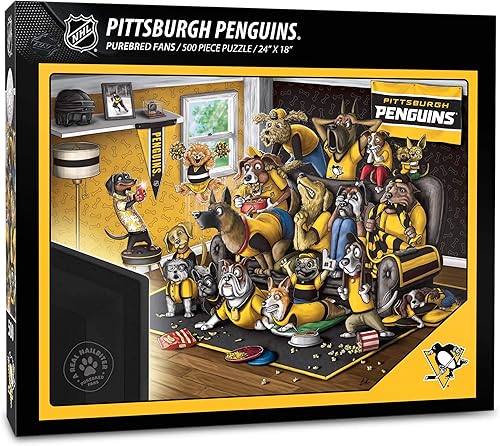 Miniatura 1 de YouTheFan Los fanáticos de la NHL Purebred son un verdadero mordedor de uñas