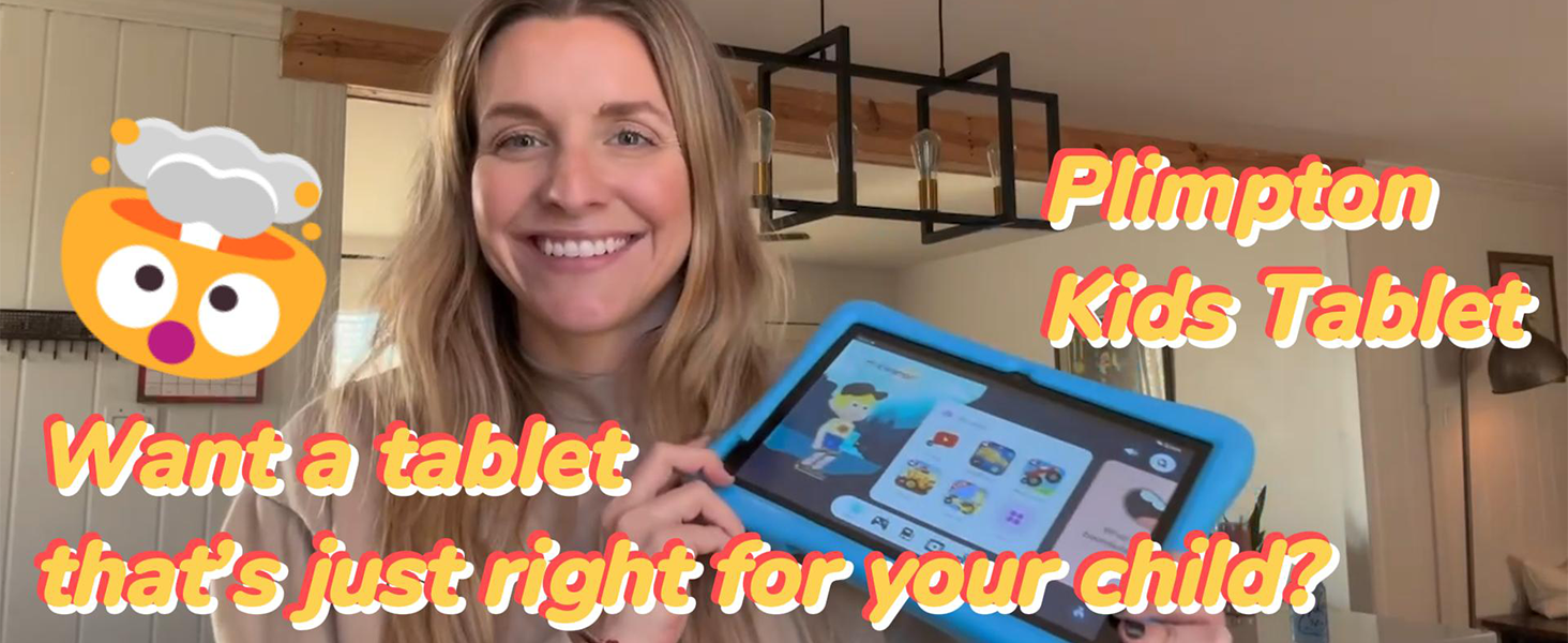 Amazon.com: plimpton 2026 Upgraded Kids Tablet, 10 Inch Android 15