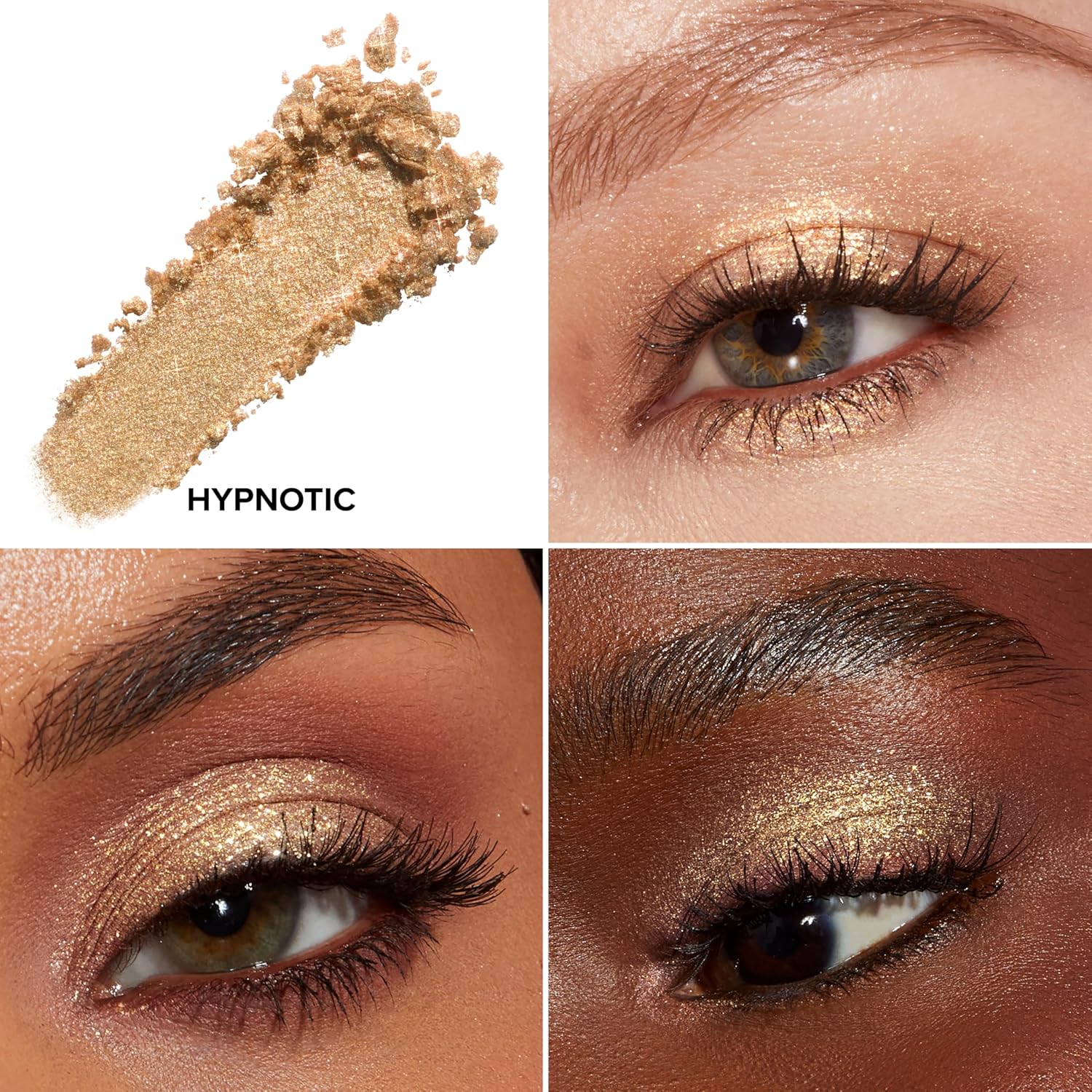 Too Faced Disco Crush High Shine Glitter Multi-Use Eye + Face Sparkle | Creamy, Iridescent, Multichrome Face & Eyeshadow Glitter, 0.05 Ounce - Image 3