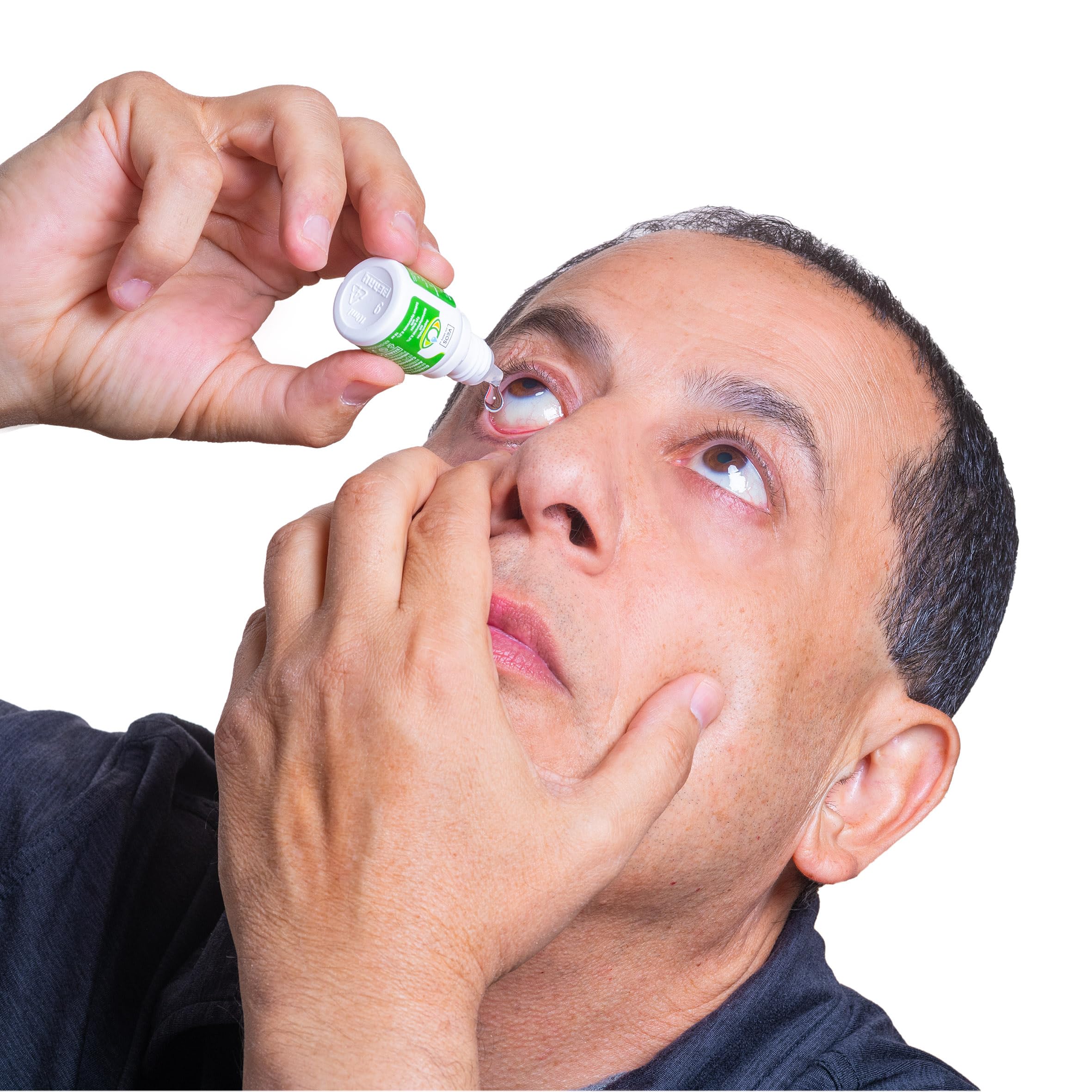 VEOS PHARMA - Colirio ocular para Irritados con Hialuronato de Sodio 0,2%, Hidratante Gotas Ojos Secos, Lágrimas Artificiales, Gotas Ojos Rojos 10ml (Paquete de 2)
