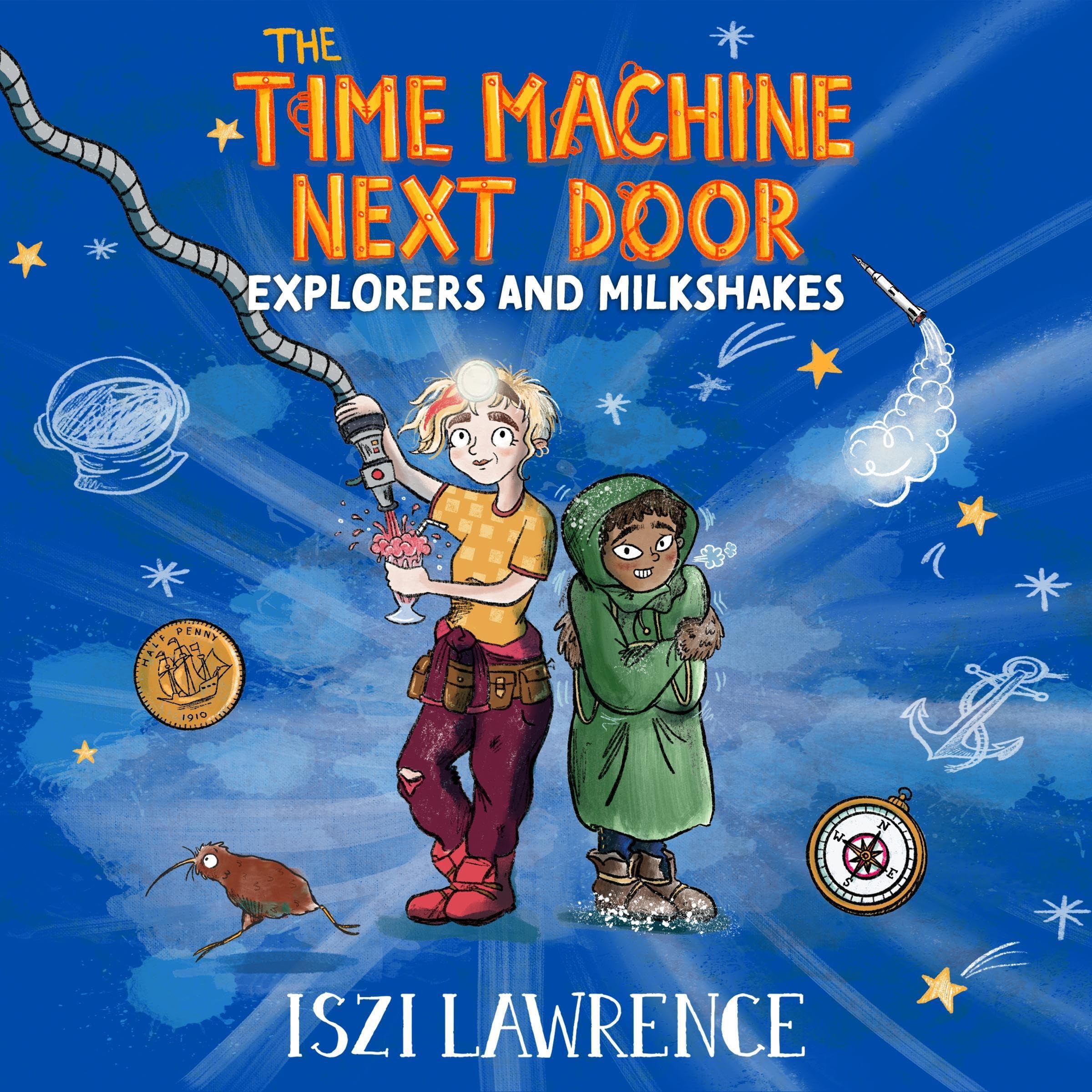 Cover art for The Time Machine Next Door: Explorers and Milkshakes