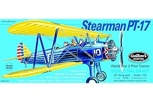 Guillow's Stearman PT-17 Balsa Wood Model Kit