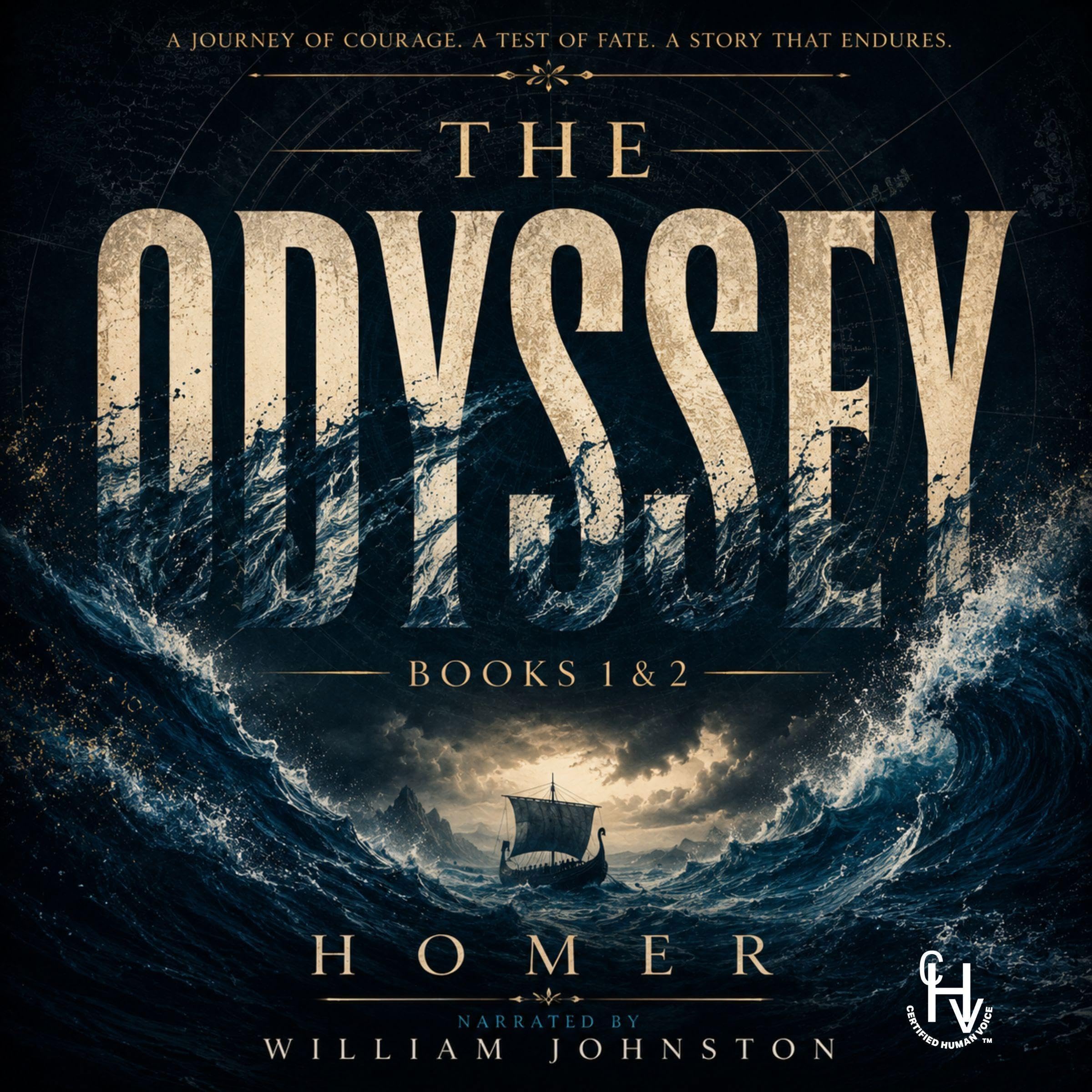 Cover art for The Odyssey: Book 1 and 2