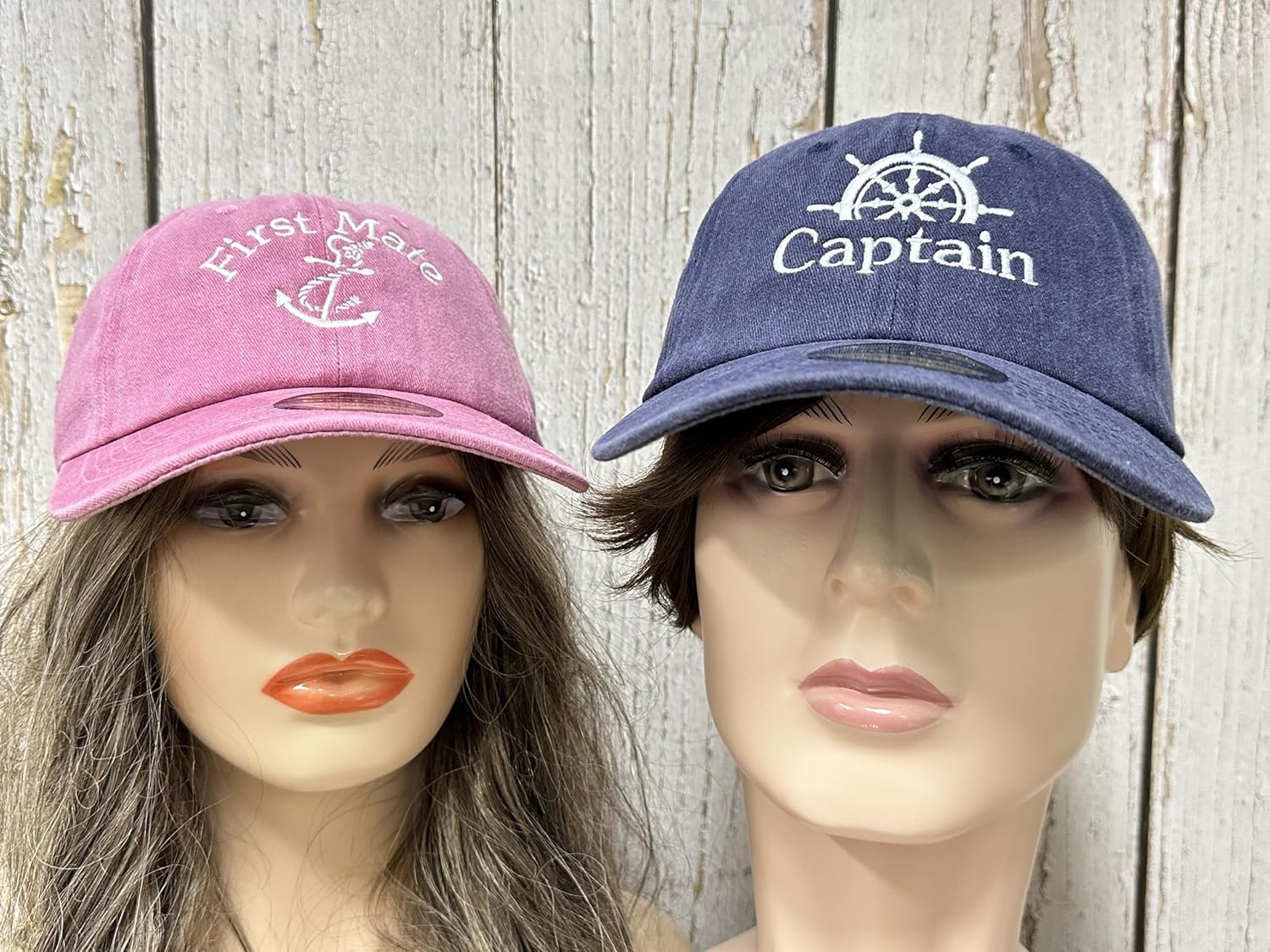 Embroidered Captain & First Mate Hats - Image 6