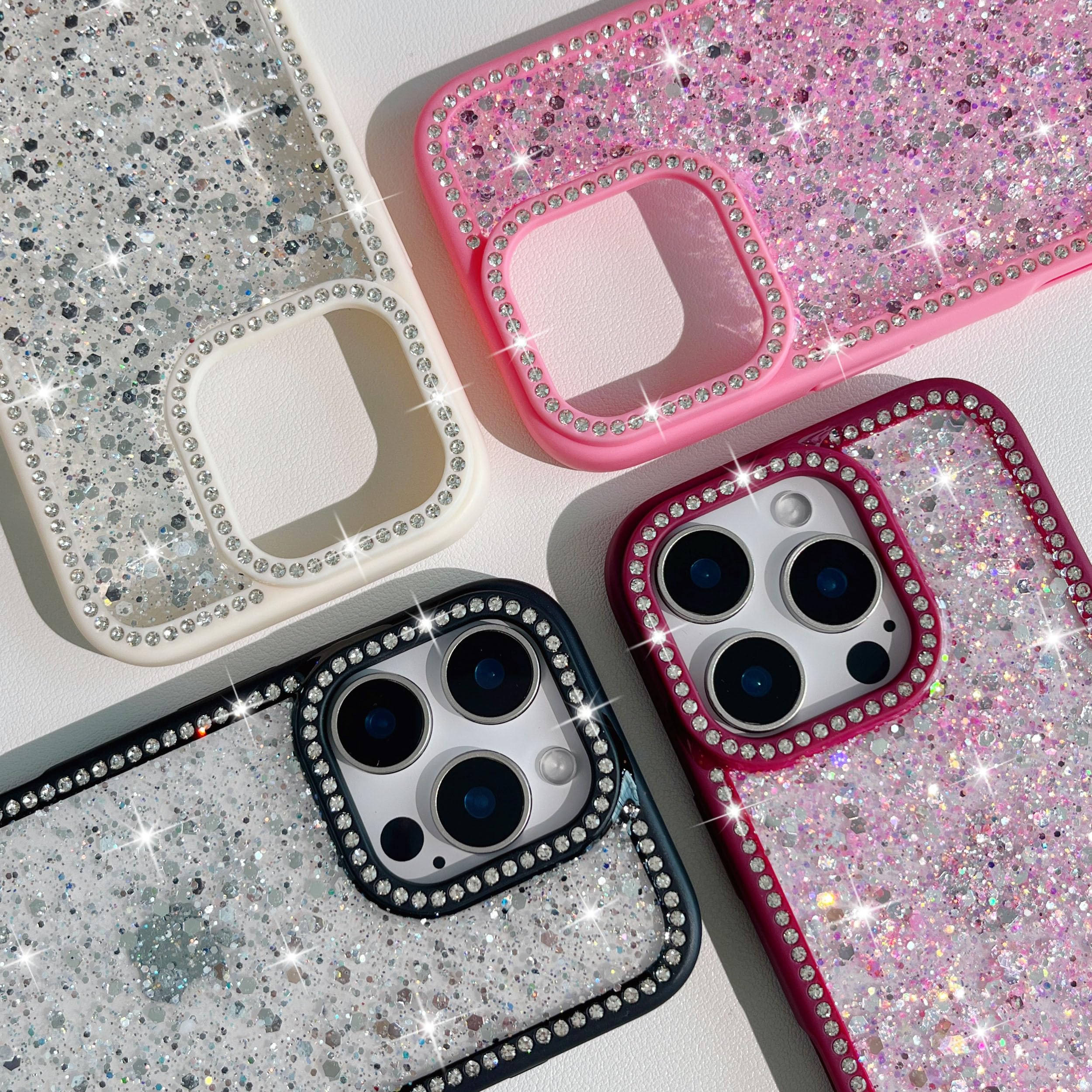 iPhone - hirosuzette Amazon.com: EYZUTAK for iPhone 16e Case, Luxury Bling Shiny