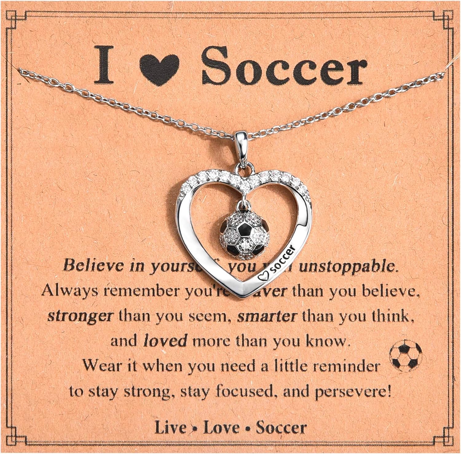 GULICX Volleyball Softball Soccer Necklace for Women Girls, Christmas Birthday Sports Accessories Jewelry Gifts for Her