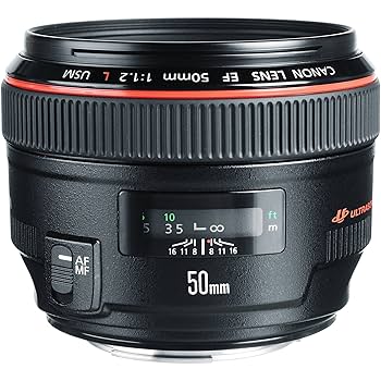 Canon EF 50mm f/1.2L USM レンズ Amazon.co.jp: Canon 単焦点標準レンズ EF50mm F1.2L USM フル