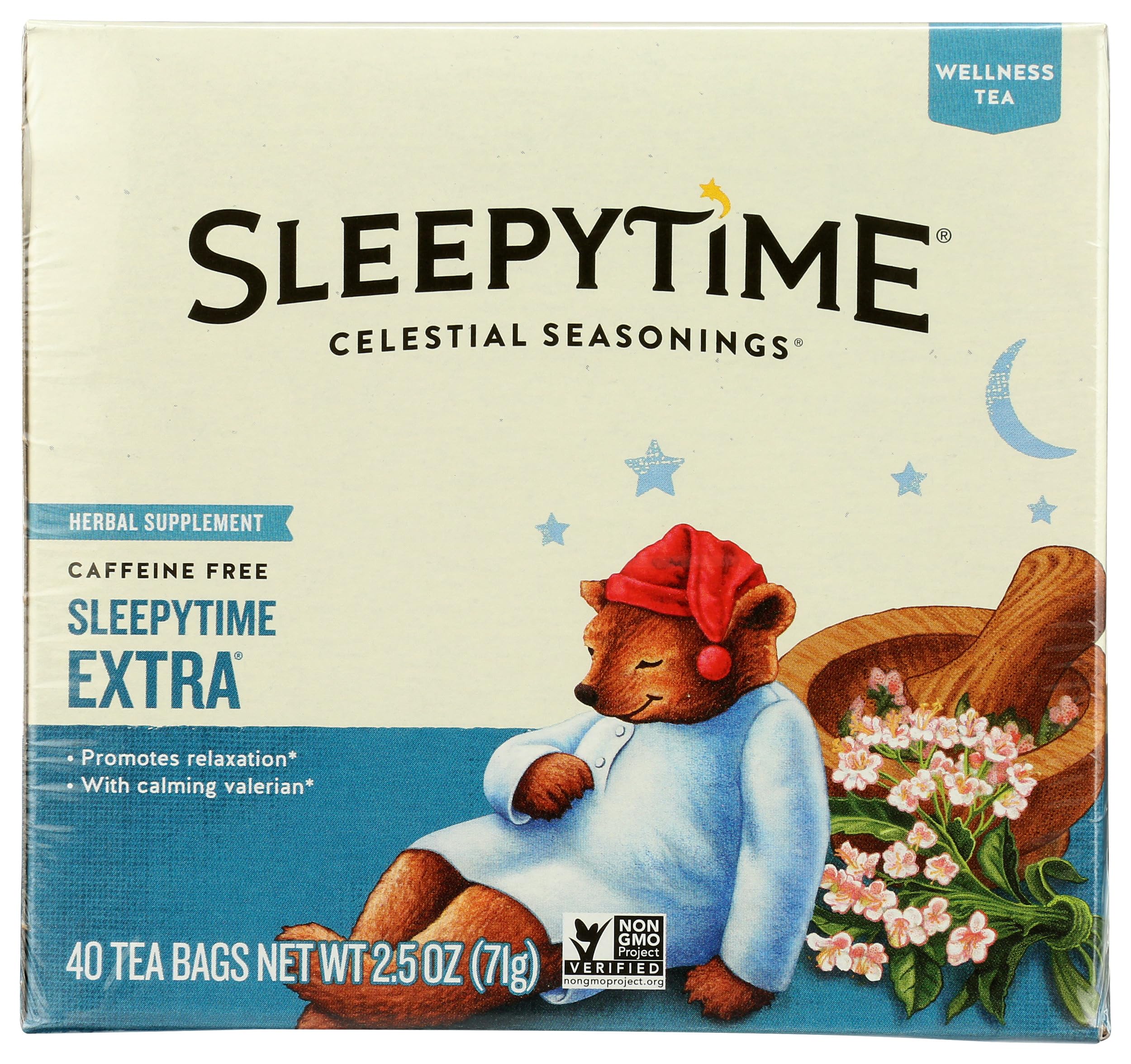 Celestial Seasonings Herbal Tea Sleepytime Extra, 40 ct