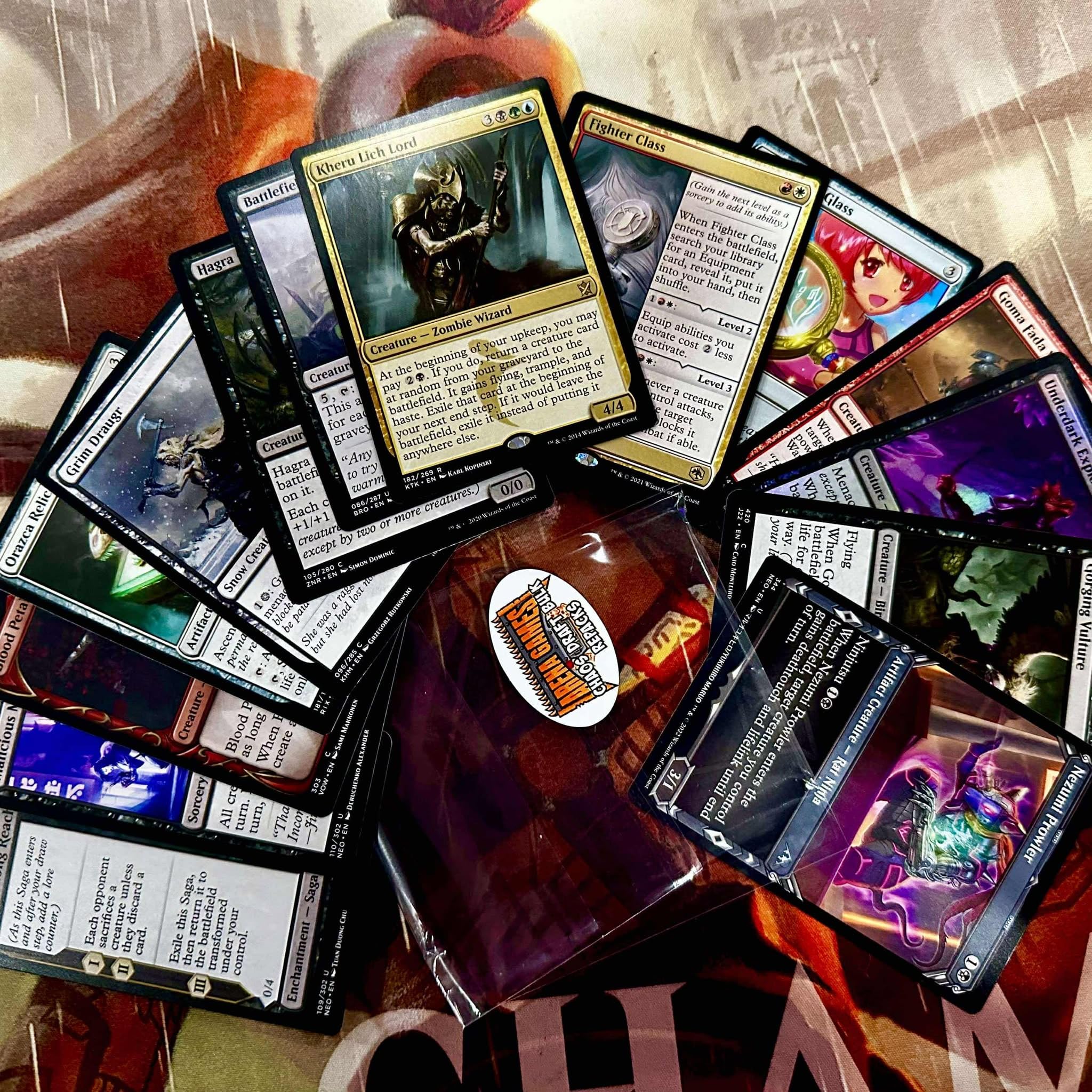 Amazon.com: Arena Games Chaos Draft Play Booster Magic Bulk Repacks 2 Rares  Gauranteed